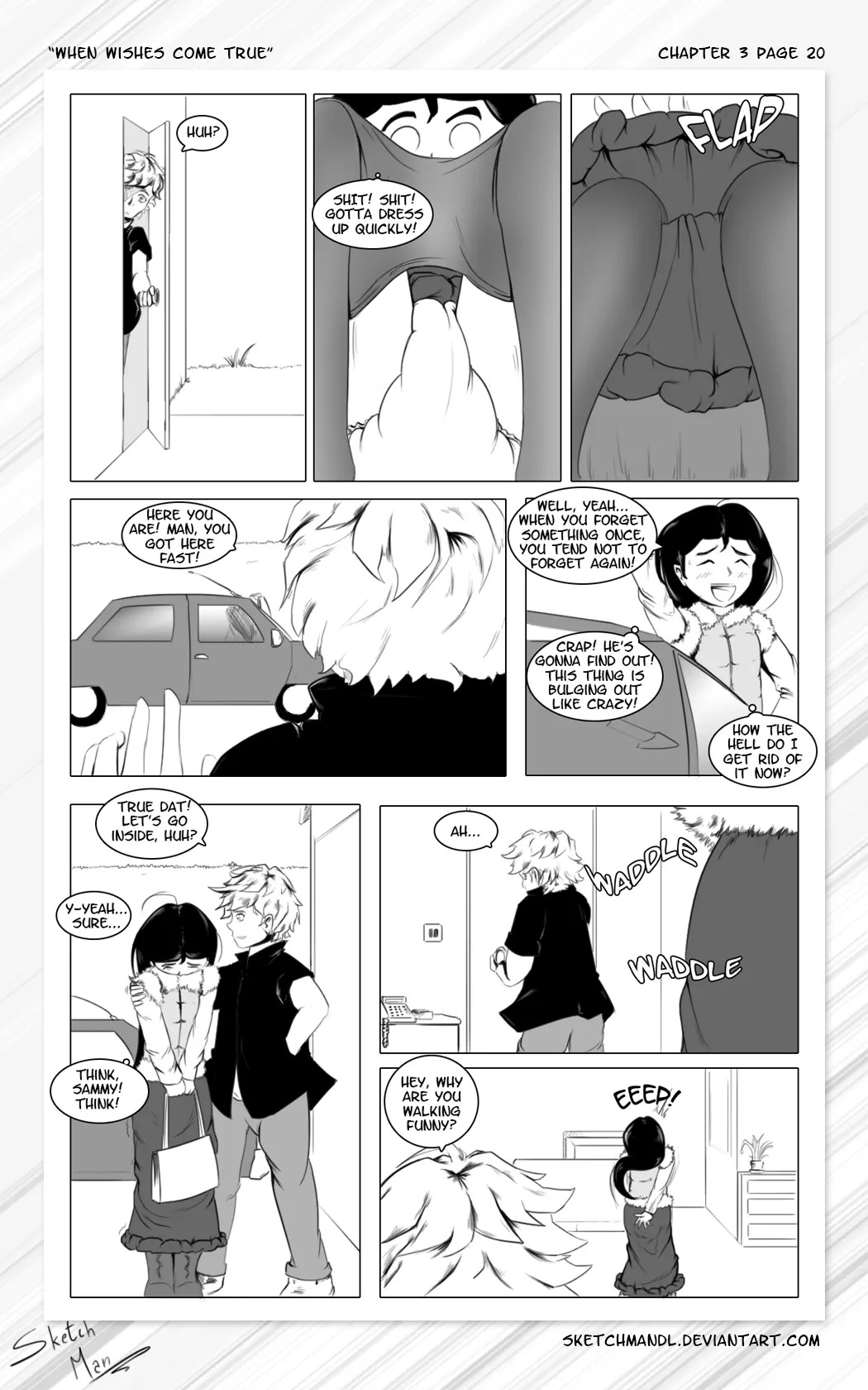 [Sketch Man] When wishes come true - Page 71
