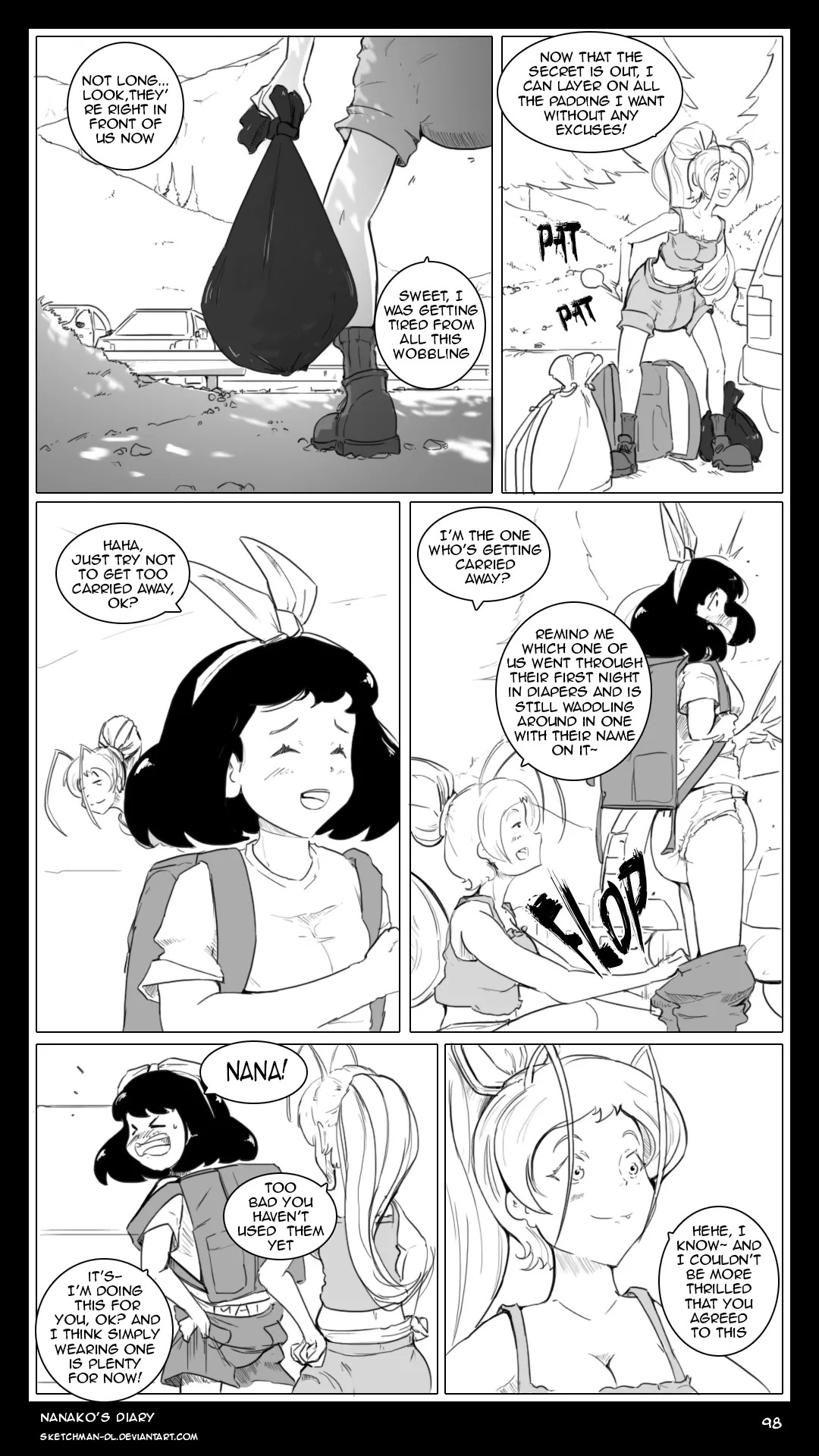 [Sketch Man] Nanako's Diary (Complete) - Page 109