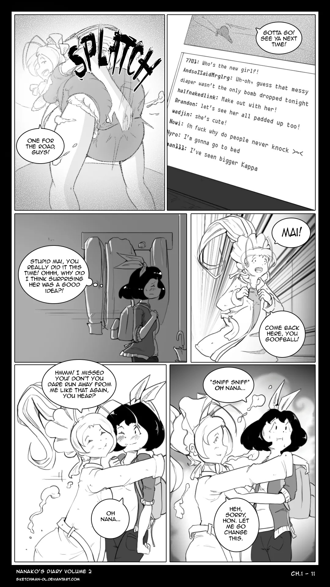 [Sketch Man] Nanako's Diary (Complete) - Page 129