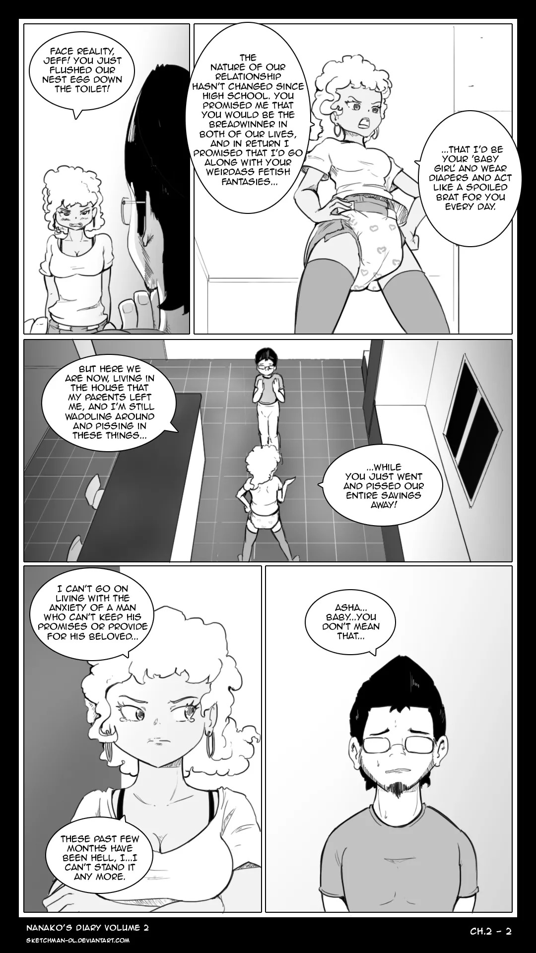 [Sketch Man] Nanako's Diary (Complete) - Page 155
