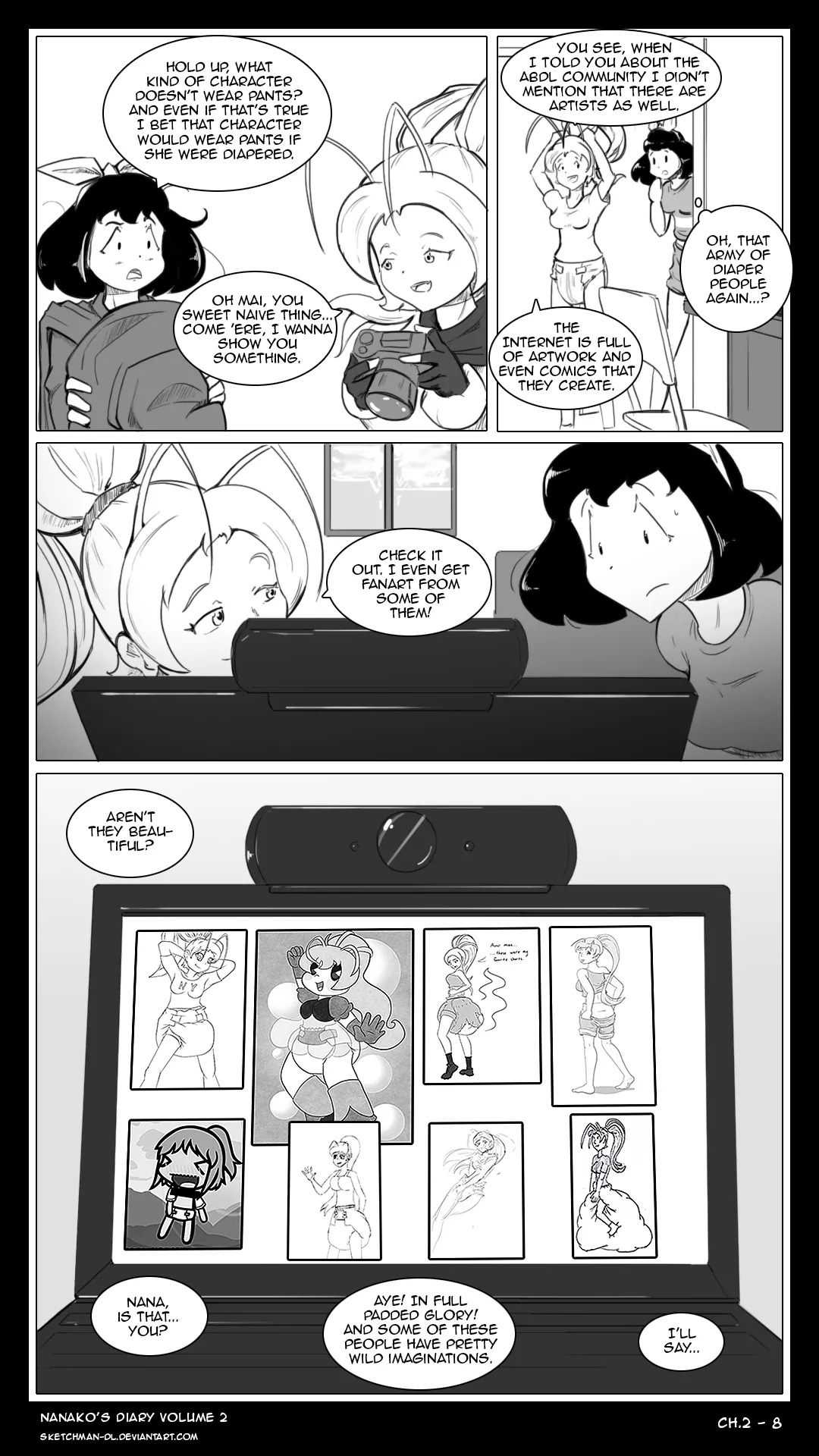 [Sketch Man] Nanako's Diary (Complete) - Page 163