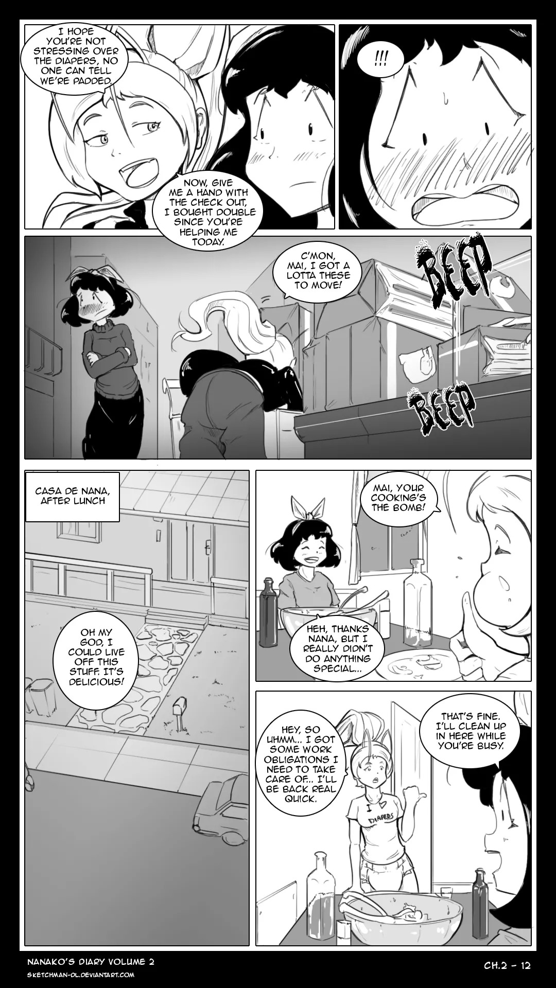 [Sketch Man] Nanako's Diary (Complete) - Page 168