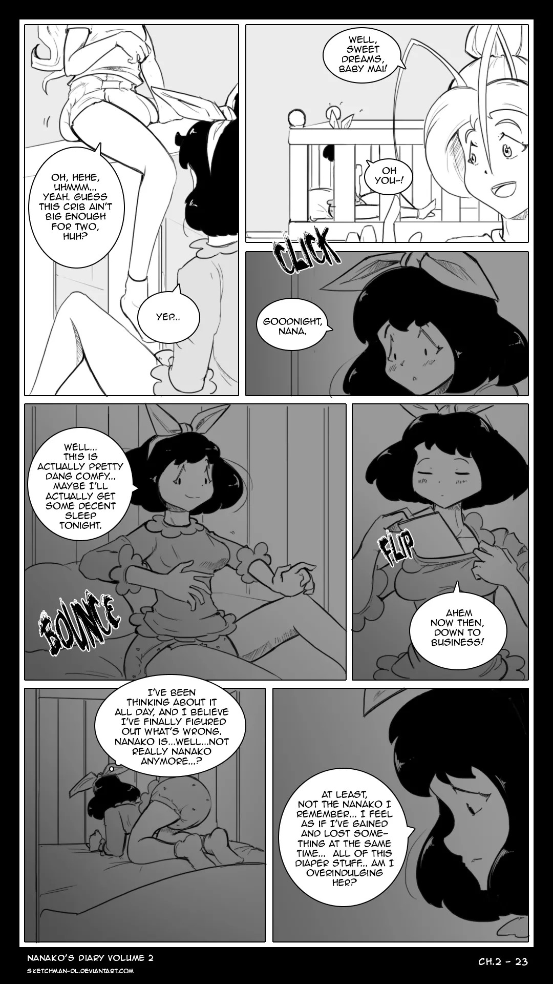[Sketch Man] Nanako's Diary (Complete) - Page 185