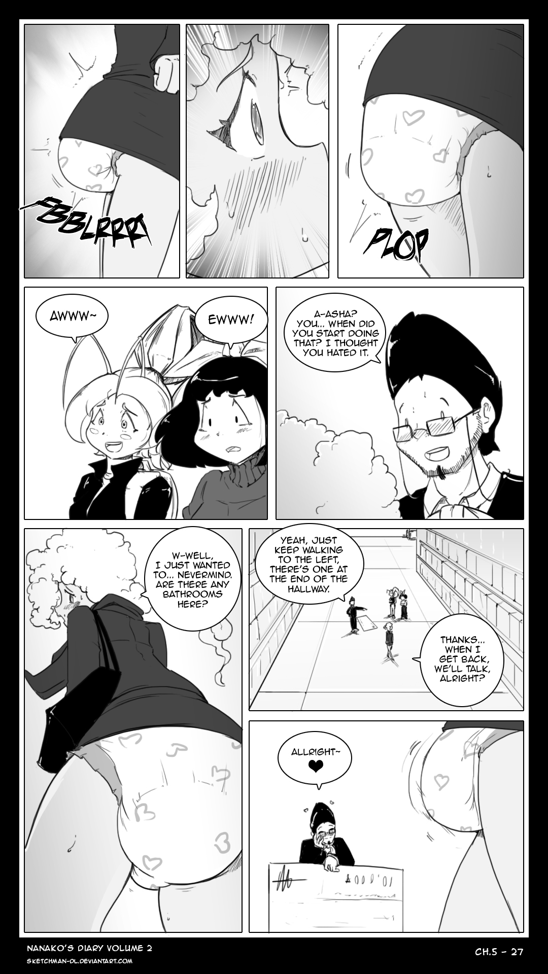 [Sketch Man] Nanako's Diary (Complete) - Page 281