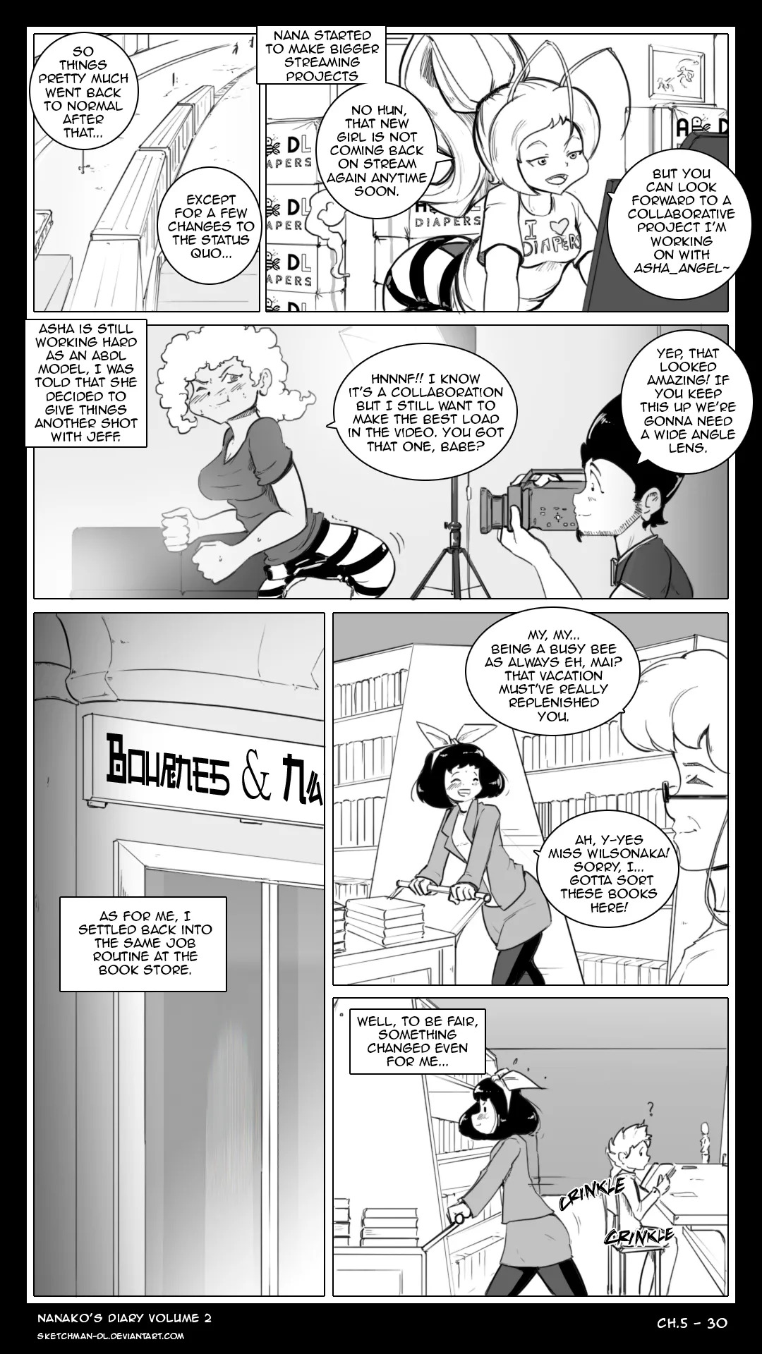 [Sketch Man] Nanako's Diary (Complete) - Page 285