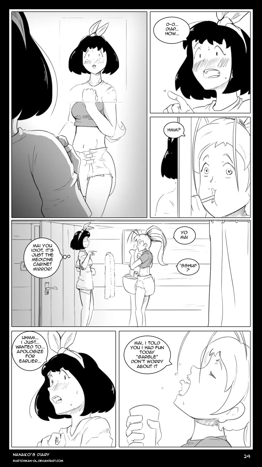 [Sketch Man] Nanako's Diary (Complete) - Page 34