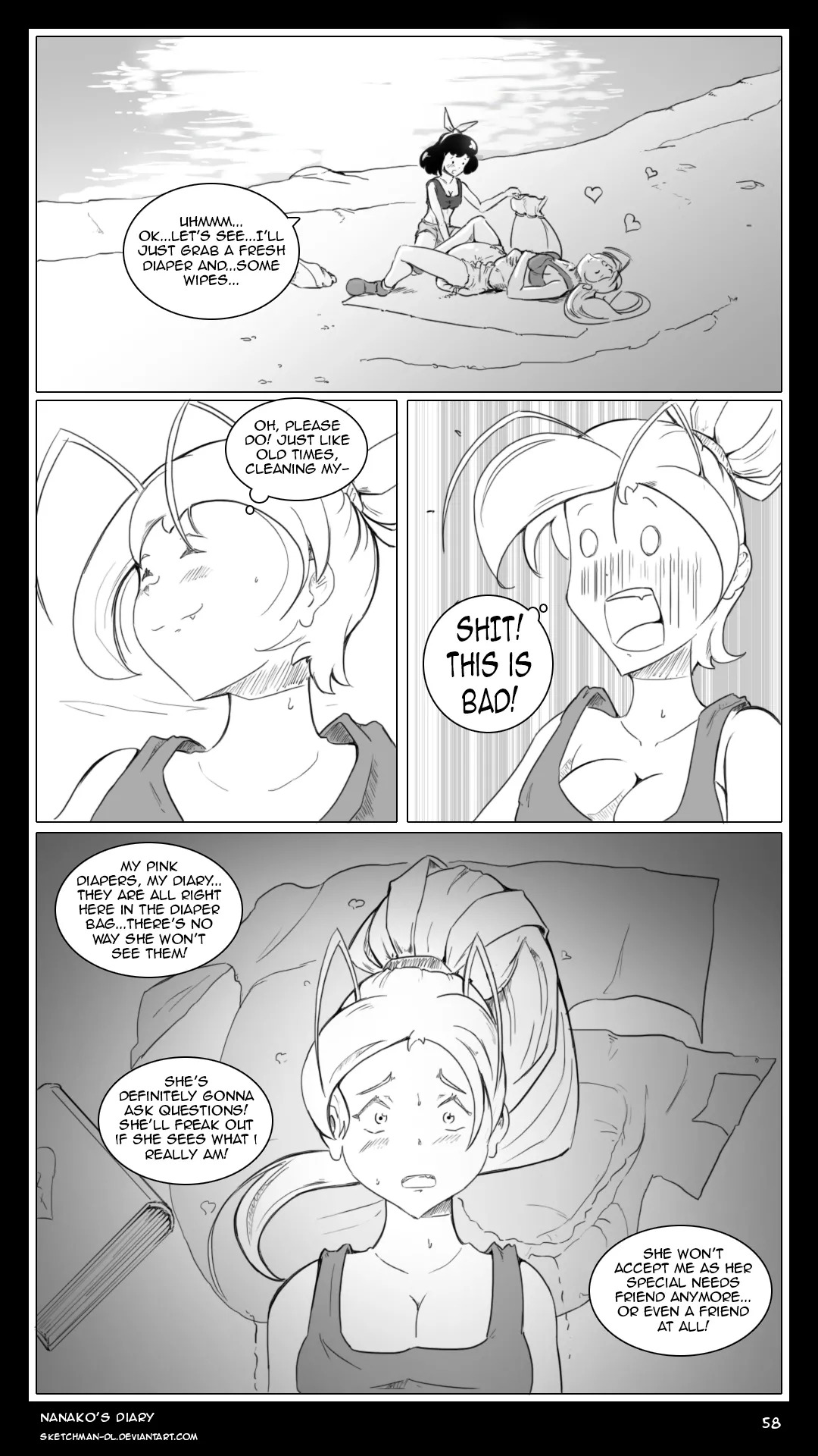 [Sketch Man] Nanako's Diary (Complete) - Page 64