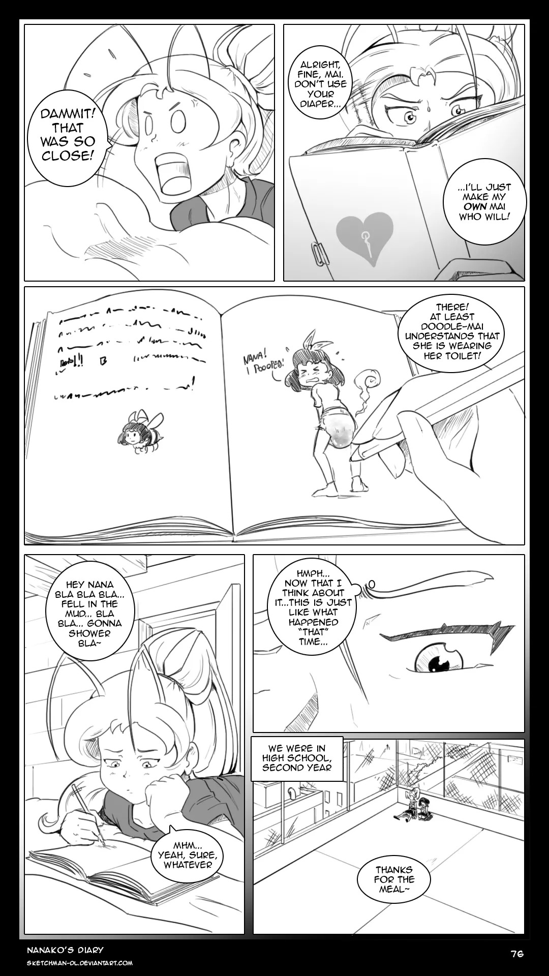 [Sketch Man] Nanako's Diary (Complete) - Page 86