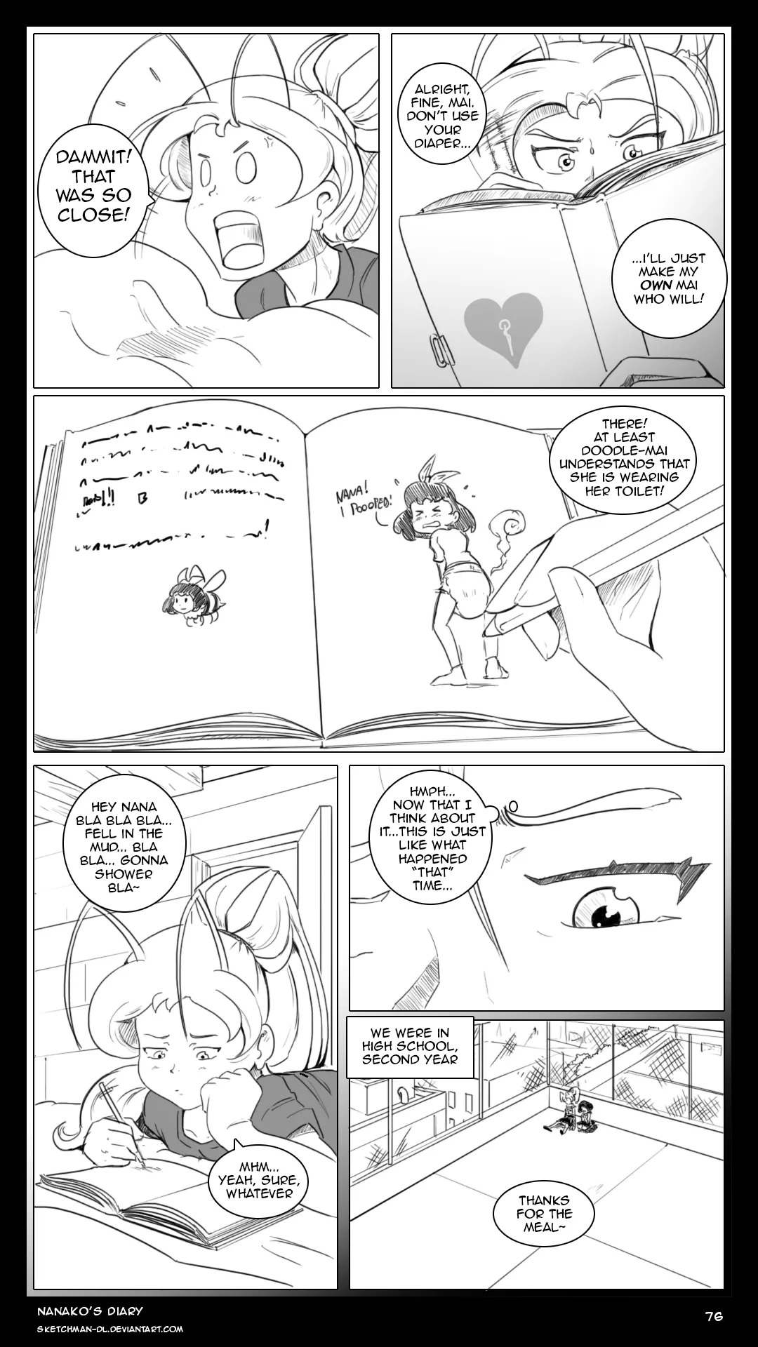 [Sketch Man] Nanako's Diary (Complete) - Page 87