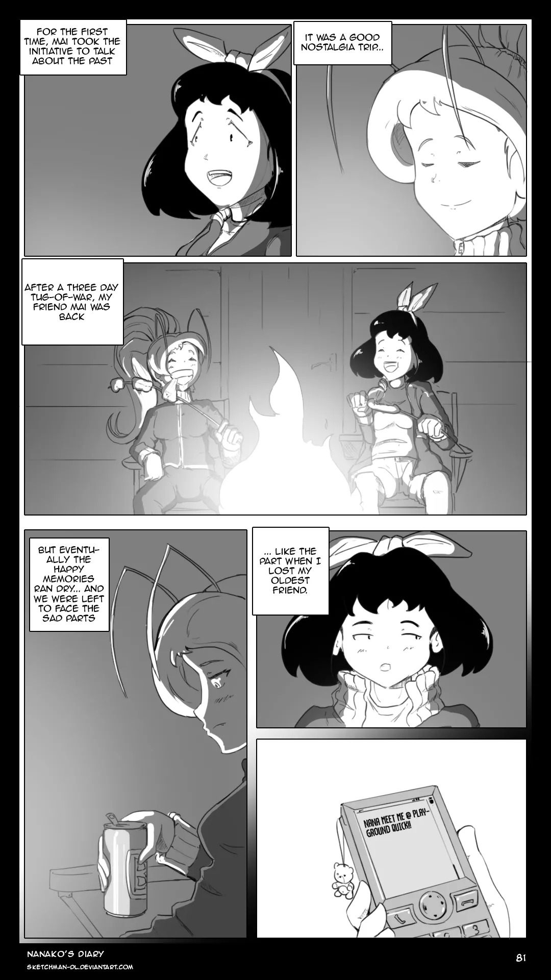 [Sketch Man] Nanako's Diary (Complete) - Page 92