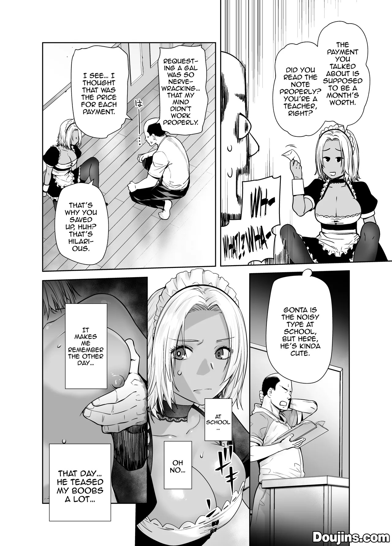 [Kouchaya (Ootsuka Kotora)] Tannin no Meido ni Nacchatta KURO GAL 2 / The Black Gal Who Became The Homeroom Teacher's Maid 2 [Digital] [English] {Doujins.com} - Page 10