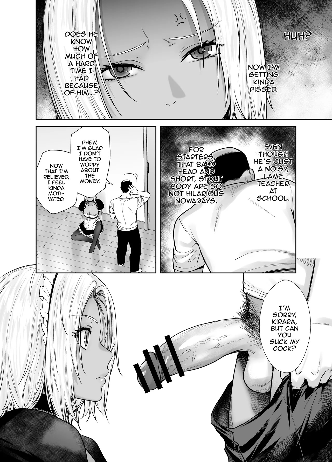 [Kouchaya (Ootsuka Kotora)] Tannin no Meido ni Nacchatta KURO GAL 2 / The Black Gal Who Became The Homeroom Teacher's Maid 2 [Digital] [English] {Doujins.com} - Page 14