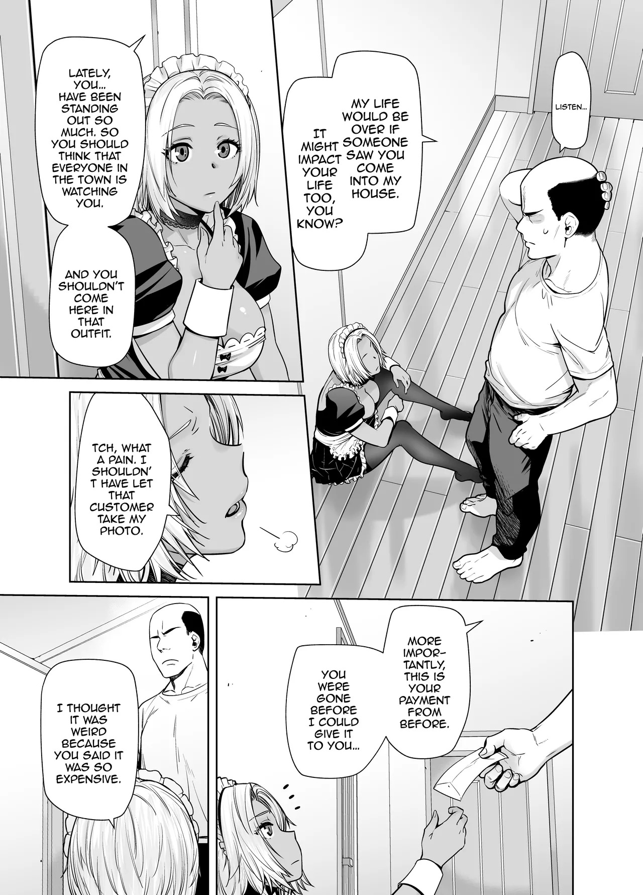 [Kouchaya (Ootsuka Kotora)] Tannin no Meido ni Nacchatta KURO GAL 2 / The Black Gal Who Became The Homeroom Teacher's Maid 2 [Digital] [English] {Doujins.com} - Page 9