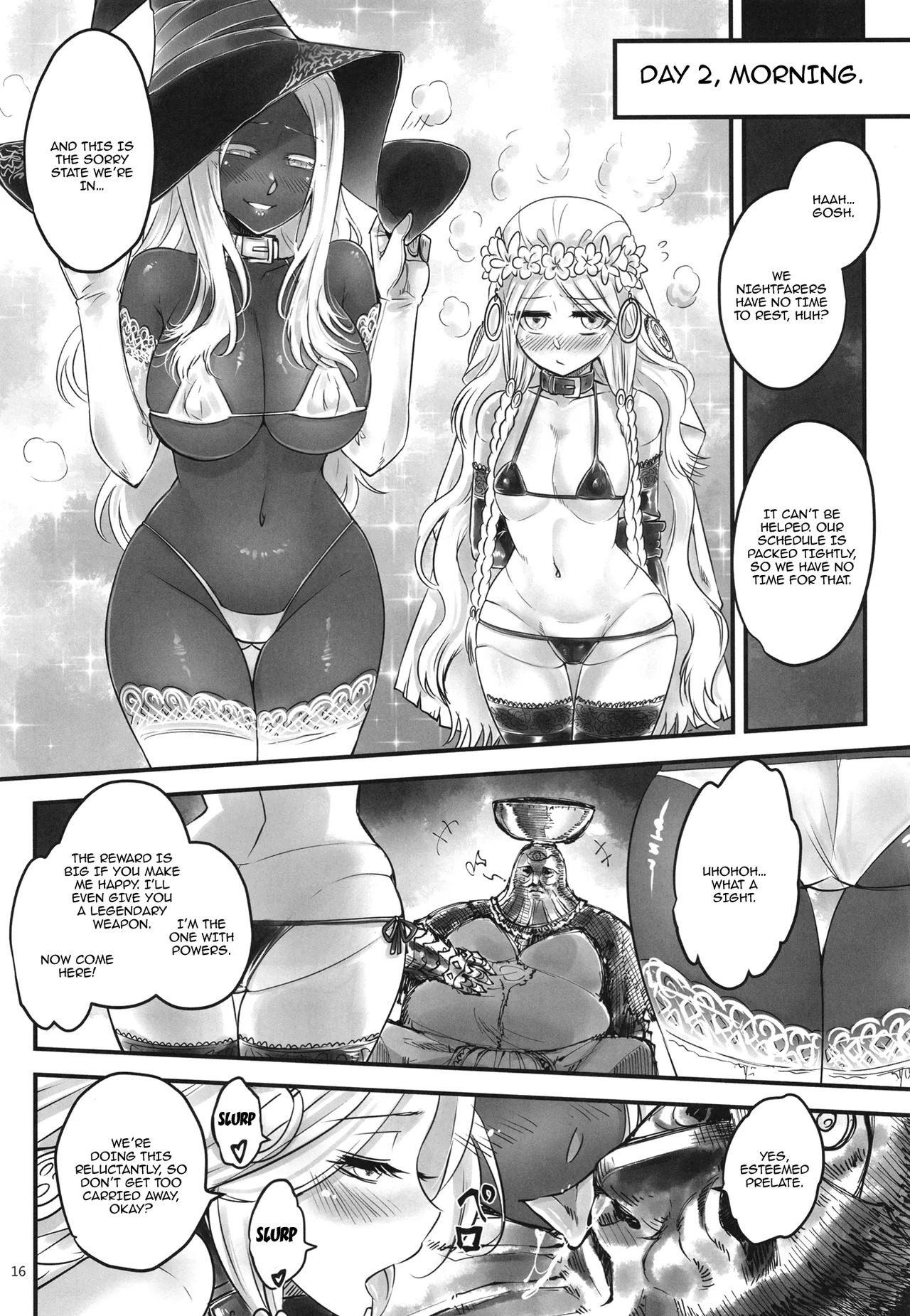 [San Se Fang (Heiqing Langjun)] Elden Kirakira:Nightbrothel | Elden Shining Nightbrothel (Elden Ring: Nightreign) [English] {Doujins.com} [Digital] - Page 17