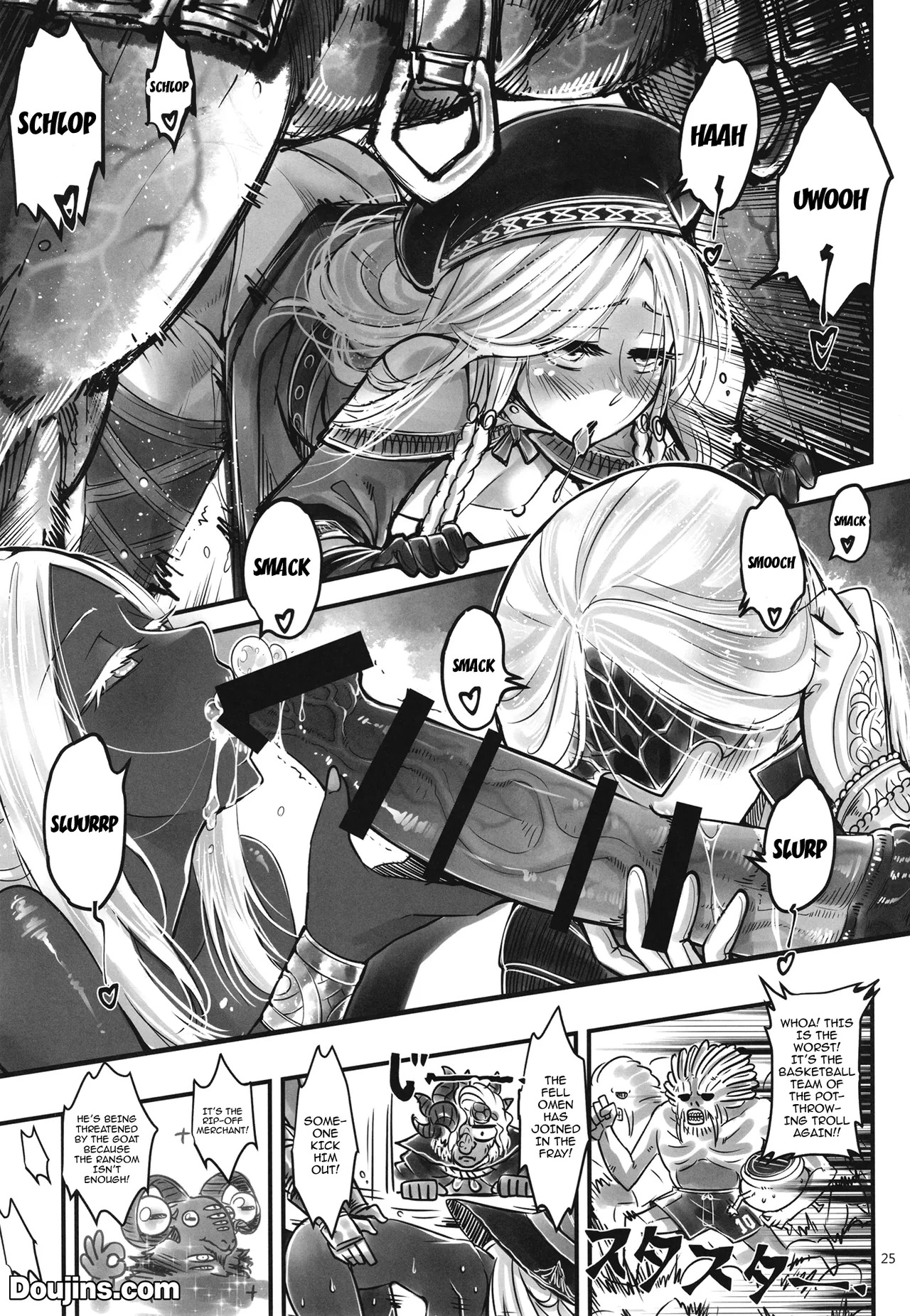 [San Se Fang (Heiqing Langjun)] Elden Kirakira:Nightbrothel | Elden Shining Nightbrothel (Elden Ring: Nightreign) [English] {Doujins.com} [Digital] - Page 26