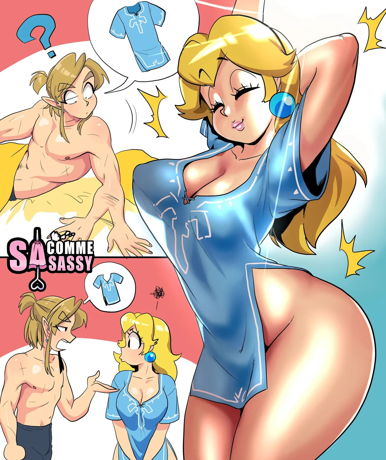 [SAcommeSassy] Link x Peach (Ongoing) - Page 104