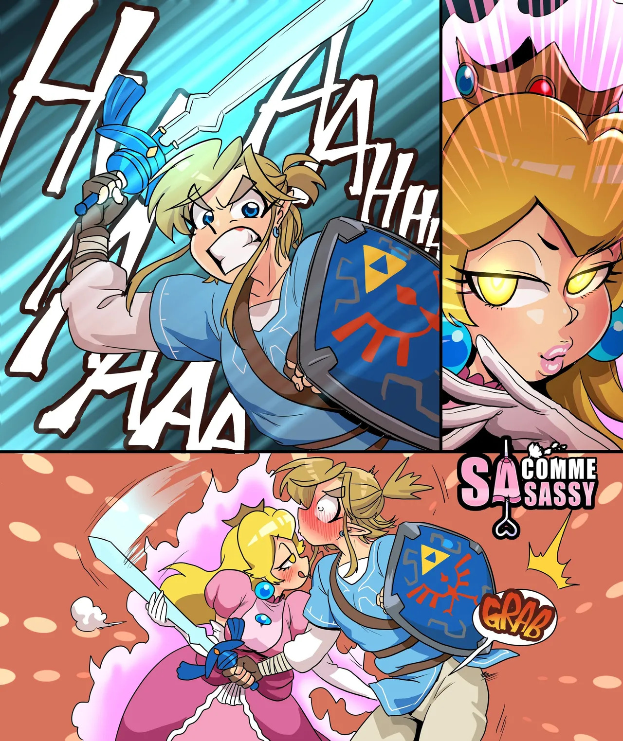 [SAcommeSassy] Link x Peach (Ongoing) - Page 106