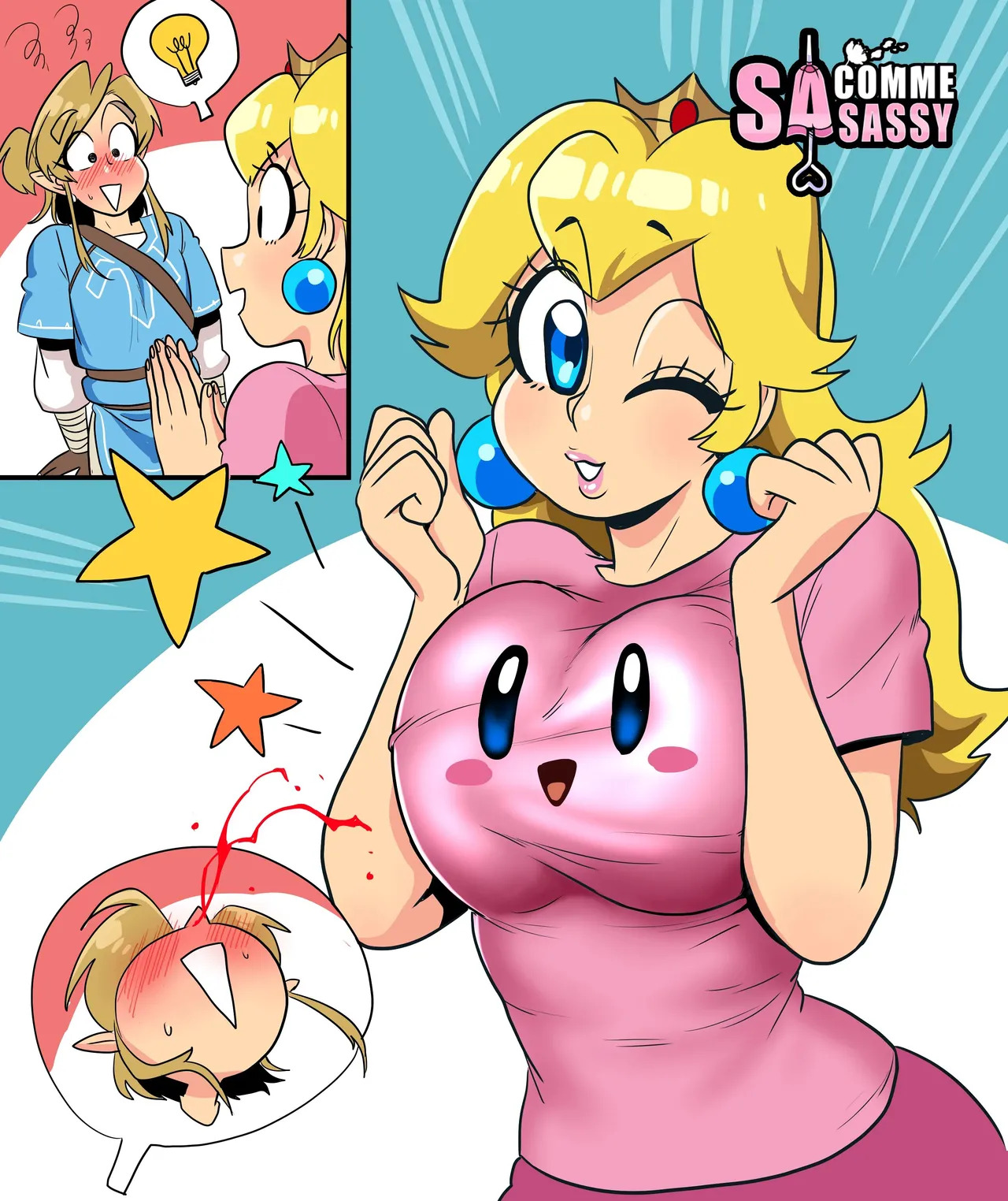[SAcommeSassy] Link x Peach (Ongoing) - Page 109