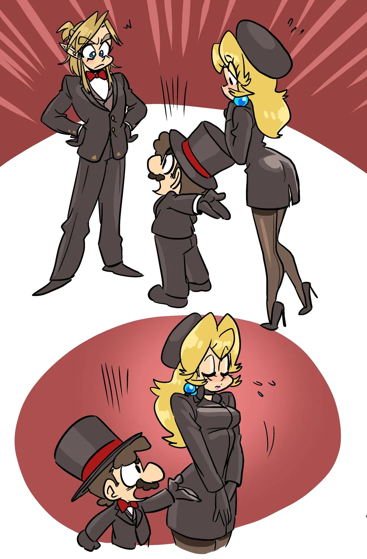 [SAcommeSassy] Link x Peach (Ongoing) - Page 110