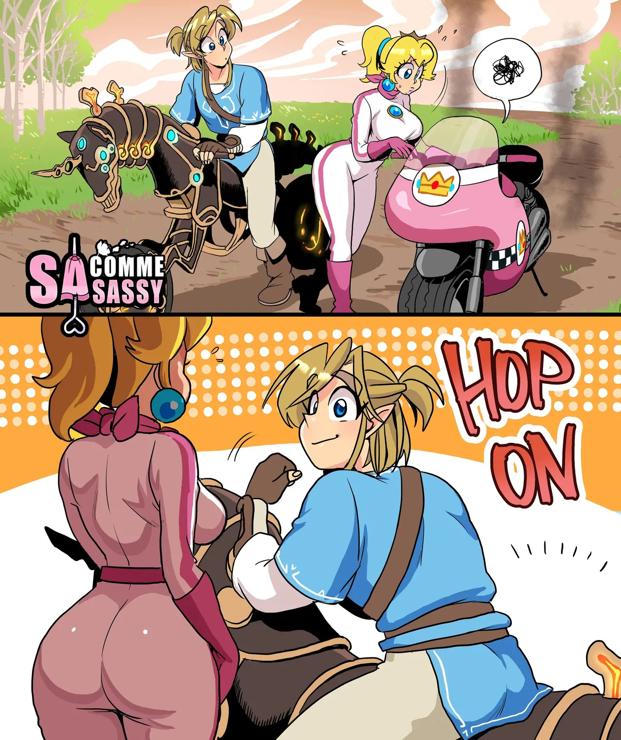[SAcommeSassy] Link x Peach (Ongoing) - Page 12