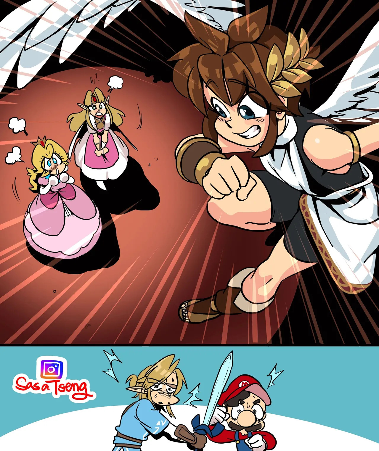 [SAcommeSassy] Link x Peach (Ongoing) - Page 122
