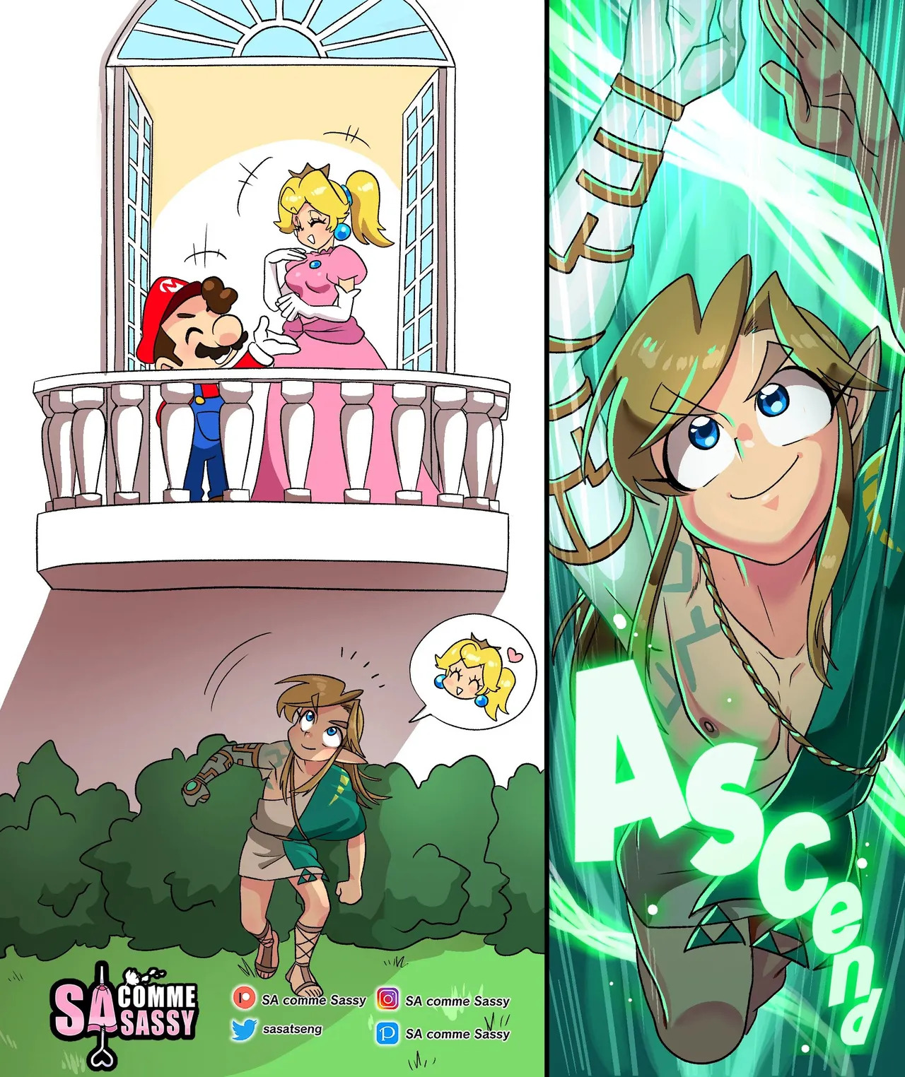 [SAcommeSassy] Link x Peach (Ongoing) - Page 125