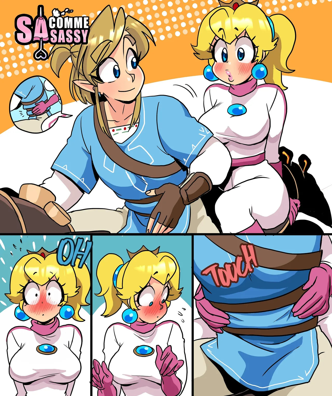 [SAcommeSassy] Link x Peach (Ongoing) - Page 13