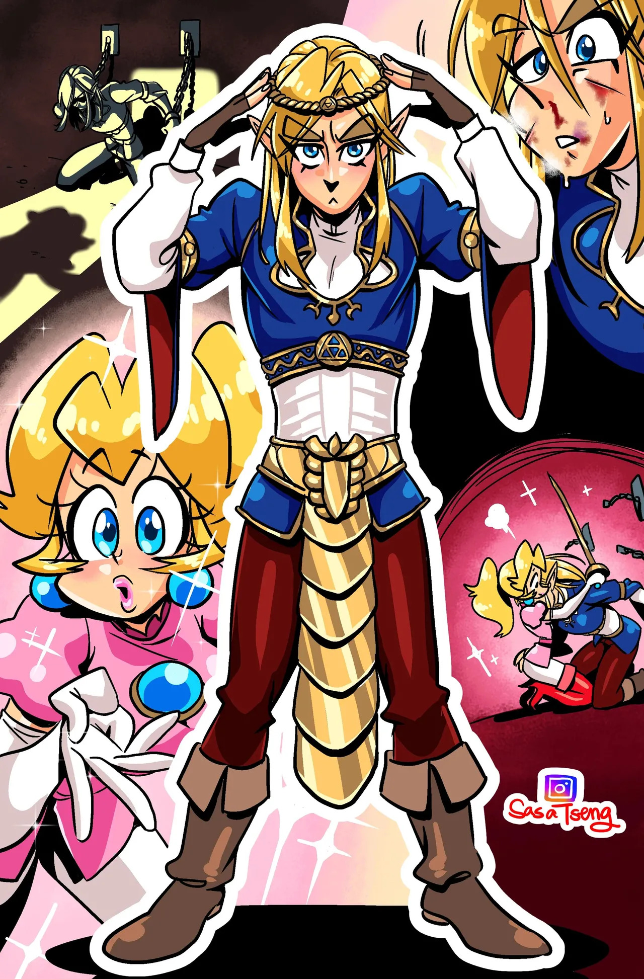 [SAcommeSassy] Link x Peach (Ongoing) - Page 134