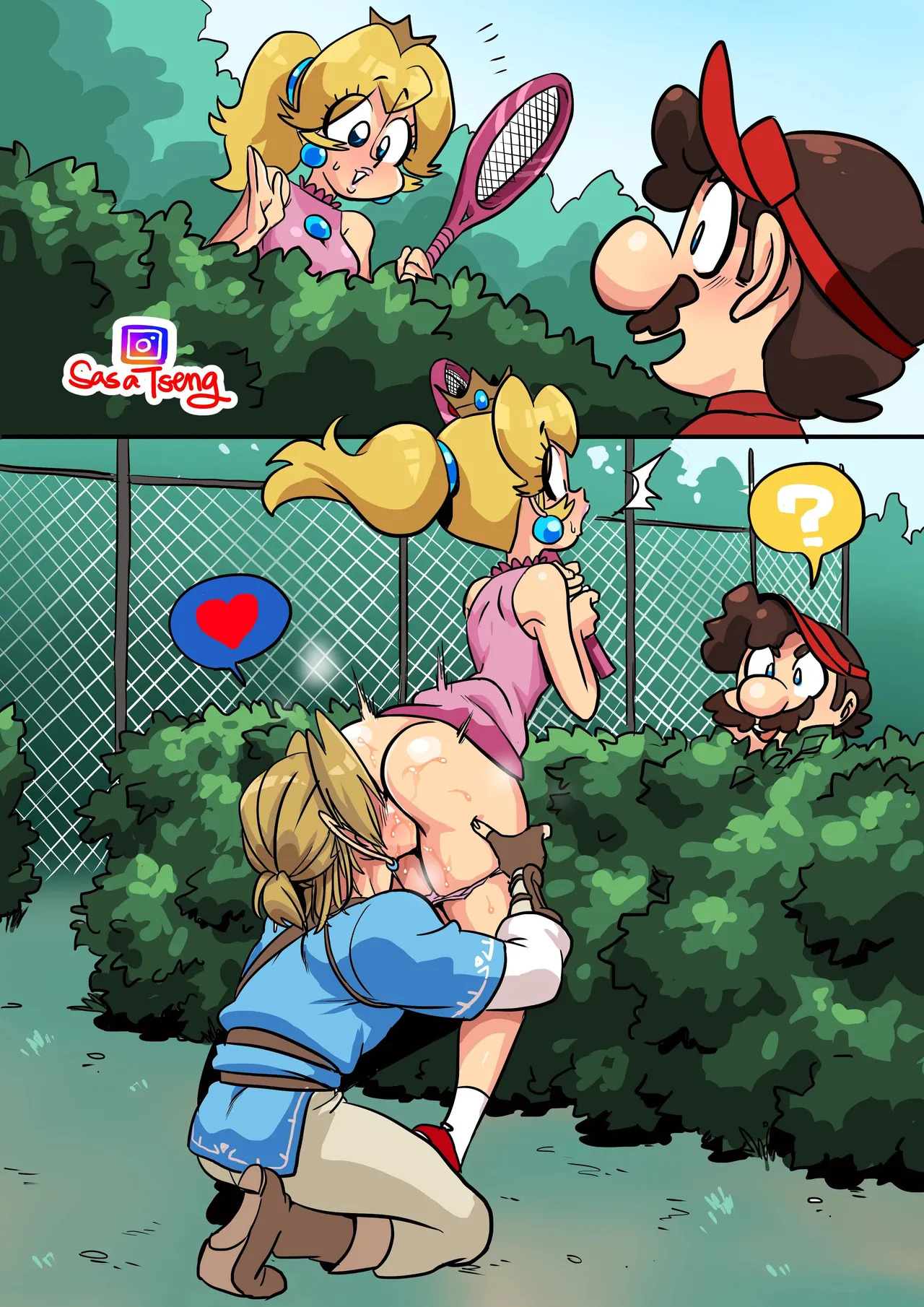 [SAcommeSassy] Link x Peach (Ongoing) - Page 147