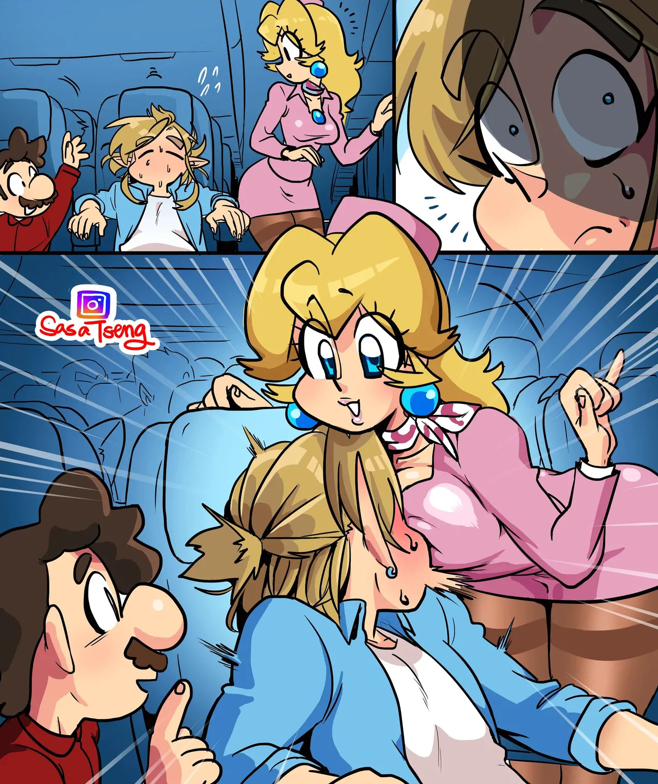 [SAcommeSassy] Link x Peach (Ongoing) - Page 155