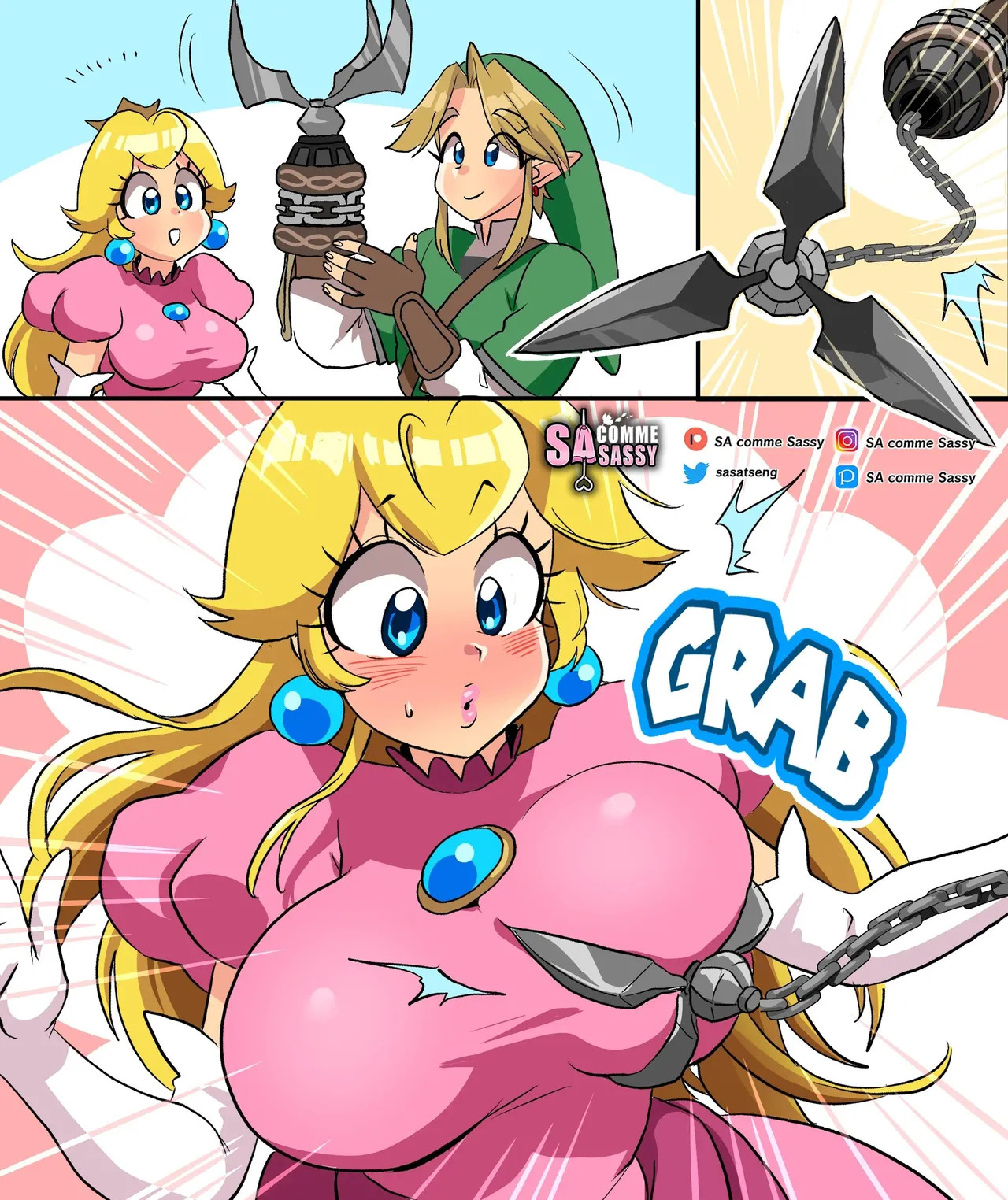 [SAcommeSassy] Link x Peach (Ongoing) - Page 22
