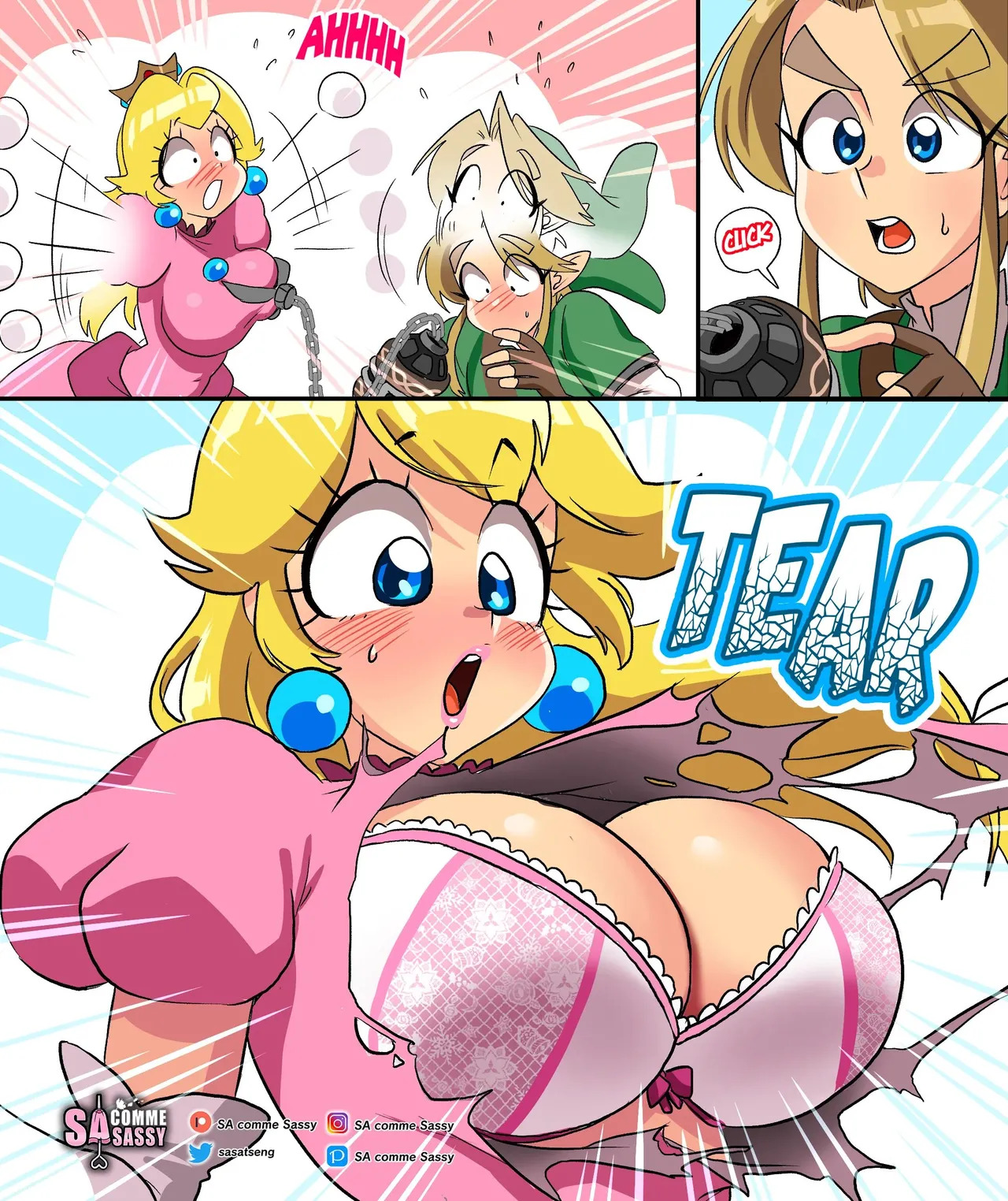 [SAcommeSassy] Link x Peach (Ongoing) - Page 23