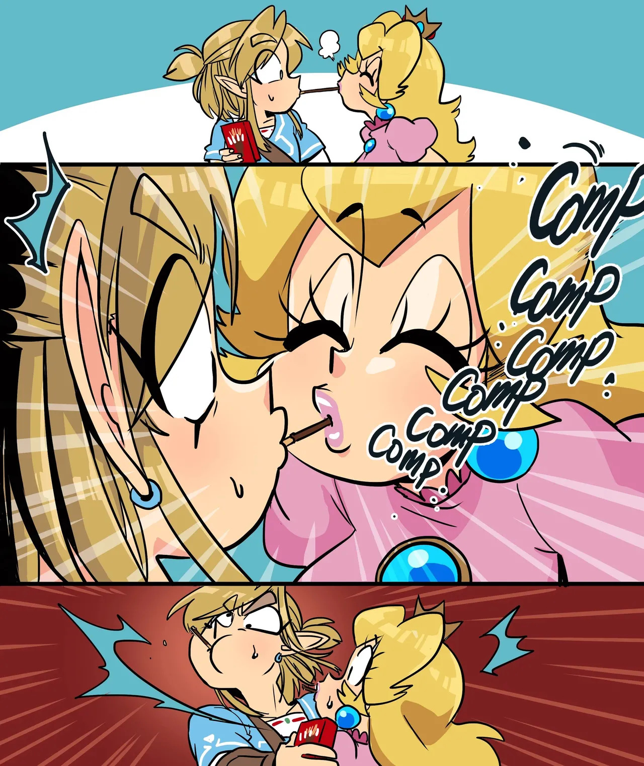 [SAcommeSassy] Link x Peach (Ongoing) - Page 73
