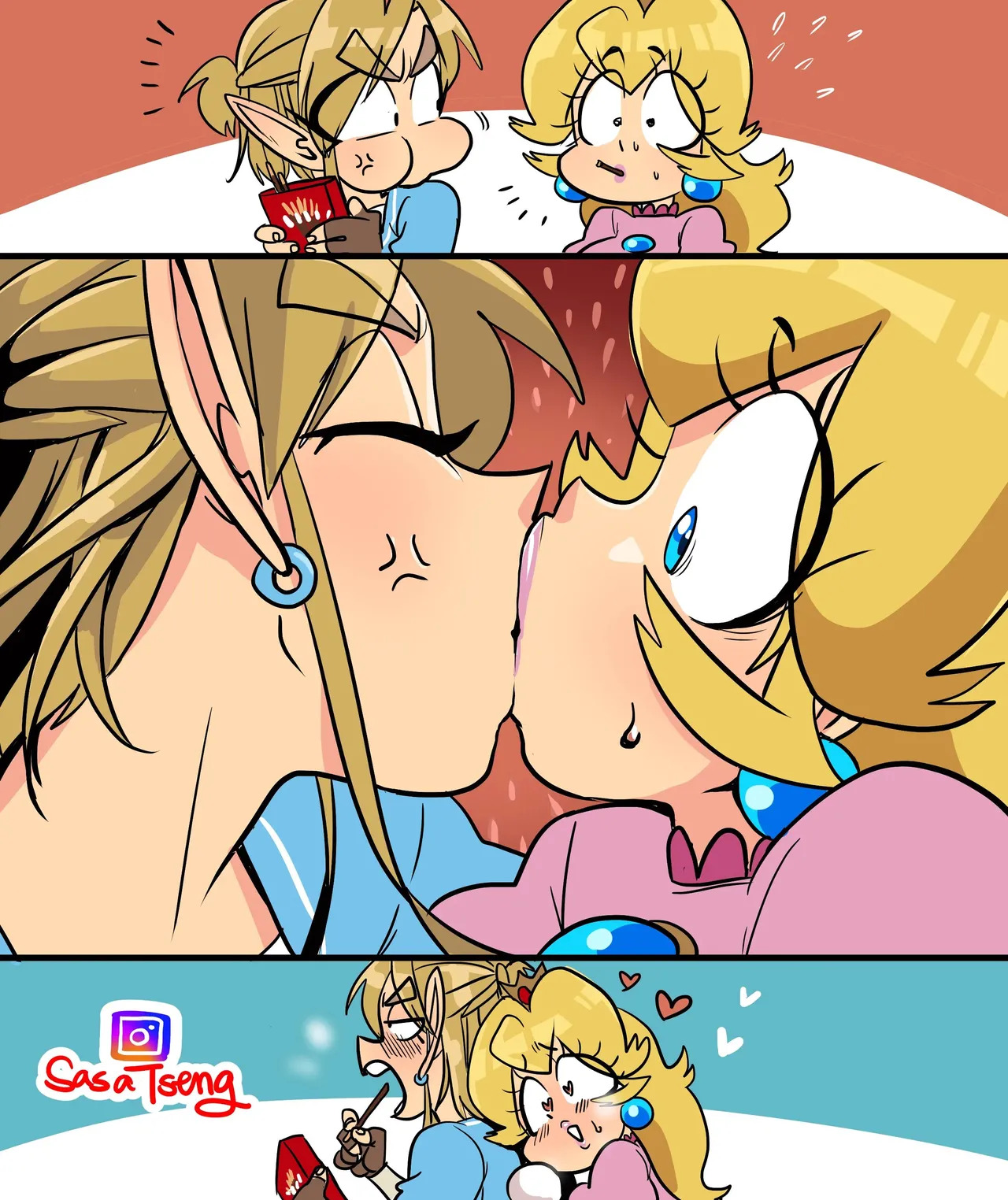 [SAcommeSassy] Link x Peach (Ongoing) - Page 74