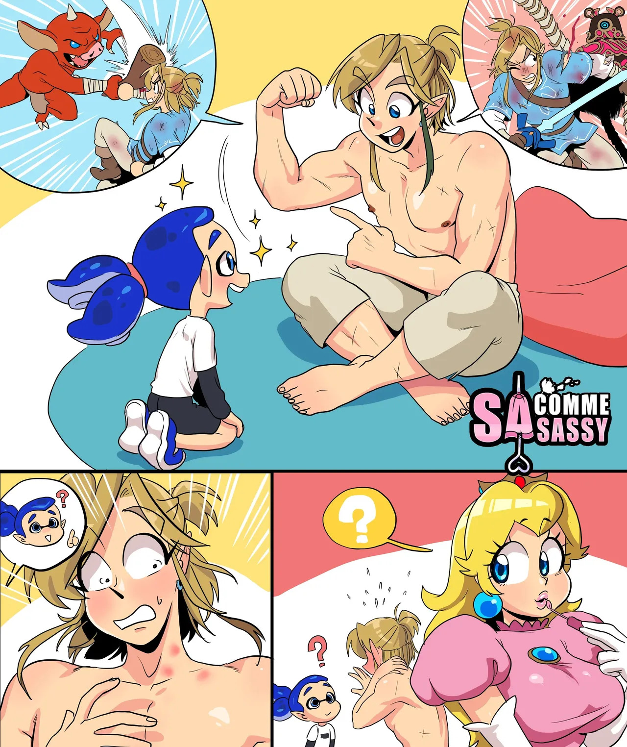 [SAcommeSassy] Link x Peach (Ongoing) - Page 88