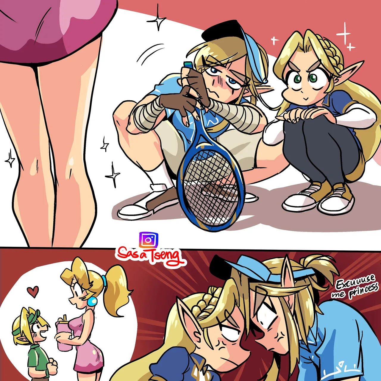 [SAcommeSassy] Link x Peach (Ongoing) - Page 97