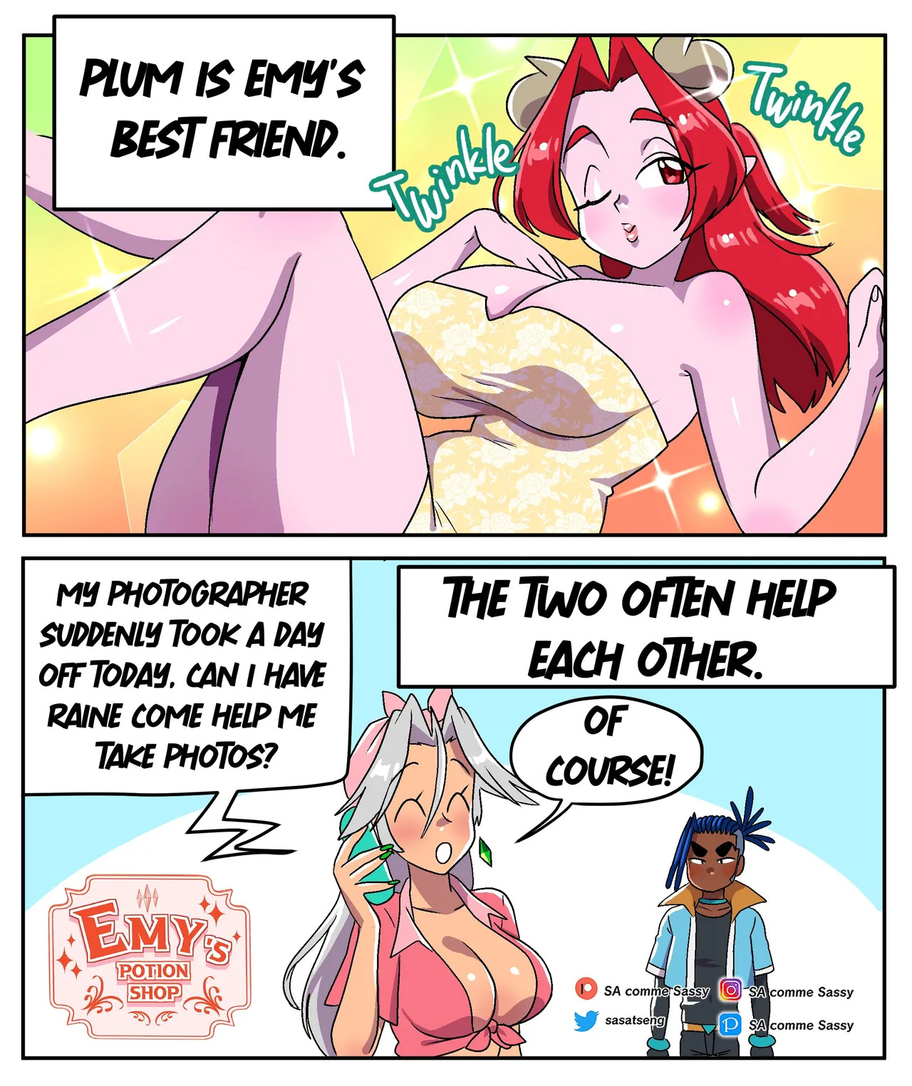 [SACommeSassy] Emy's Potion Shop (Ongoing) - Page 143