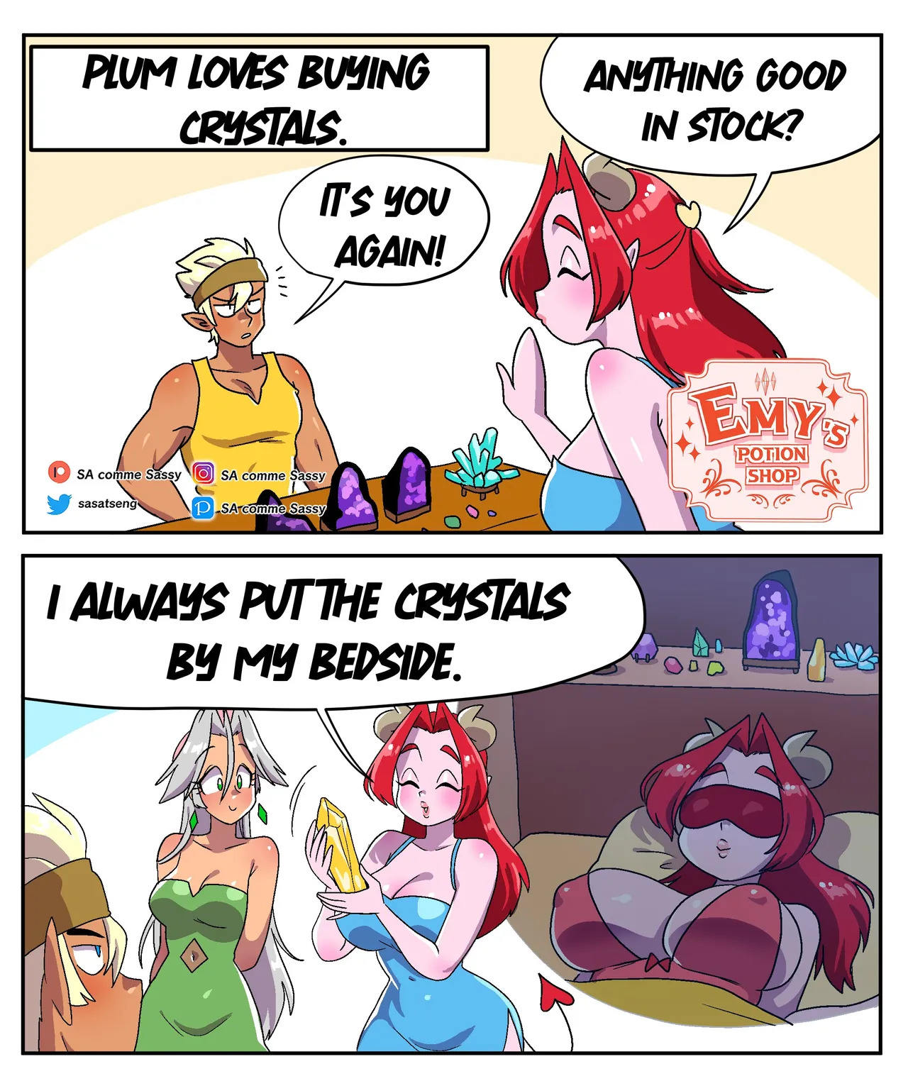 [SACommeSassy] Emy's Potion Shop (Ongoing) - Page 149
