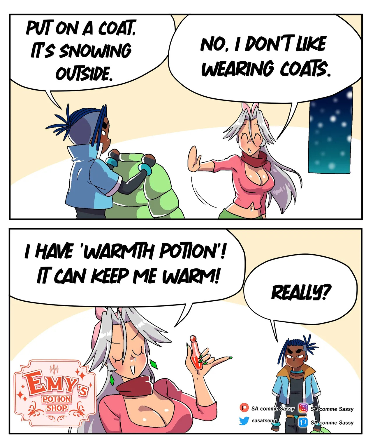 [SACommeSassy] Emy's Potion Shop (Ongoing) - Page 155