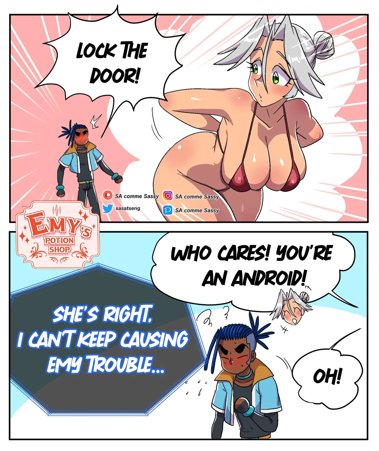 [SACommeSassy] Emy's Potion Shop (Ongoing) - Page 157