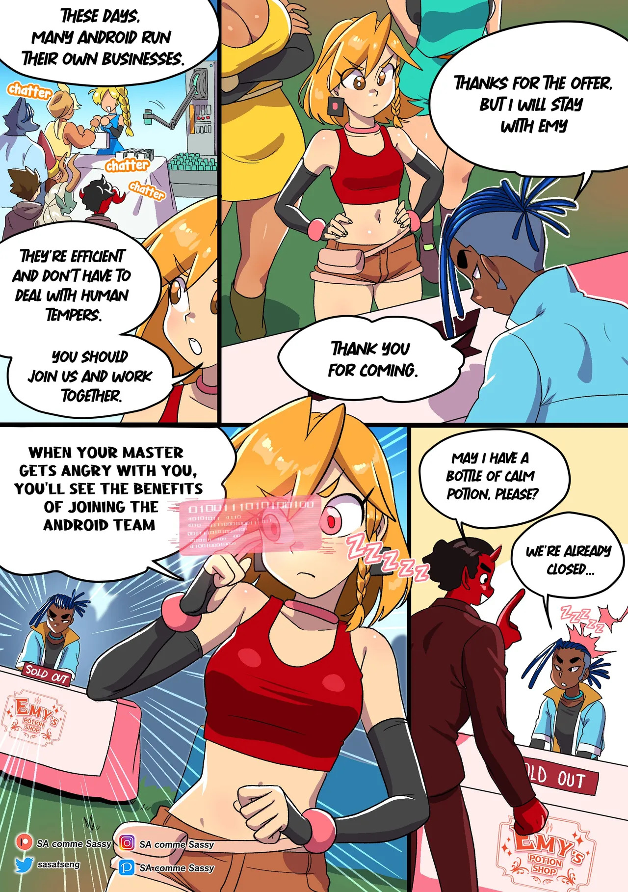 [SACommeSassy] Emy's Potion Shop (Ongoing) - Page 21