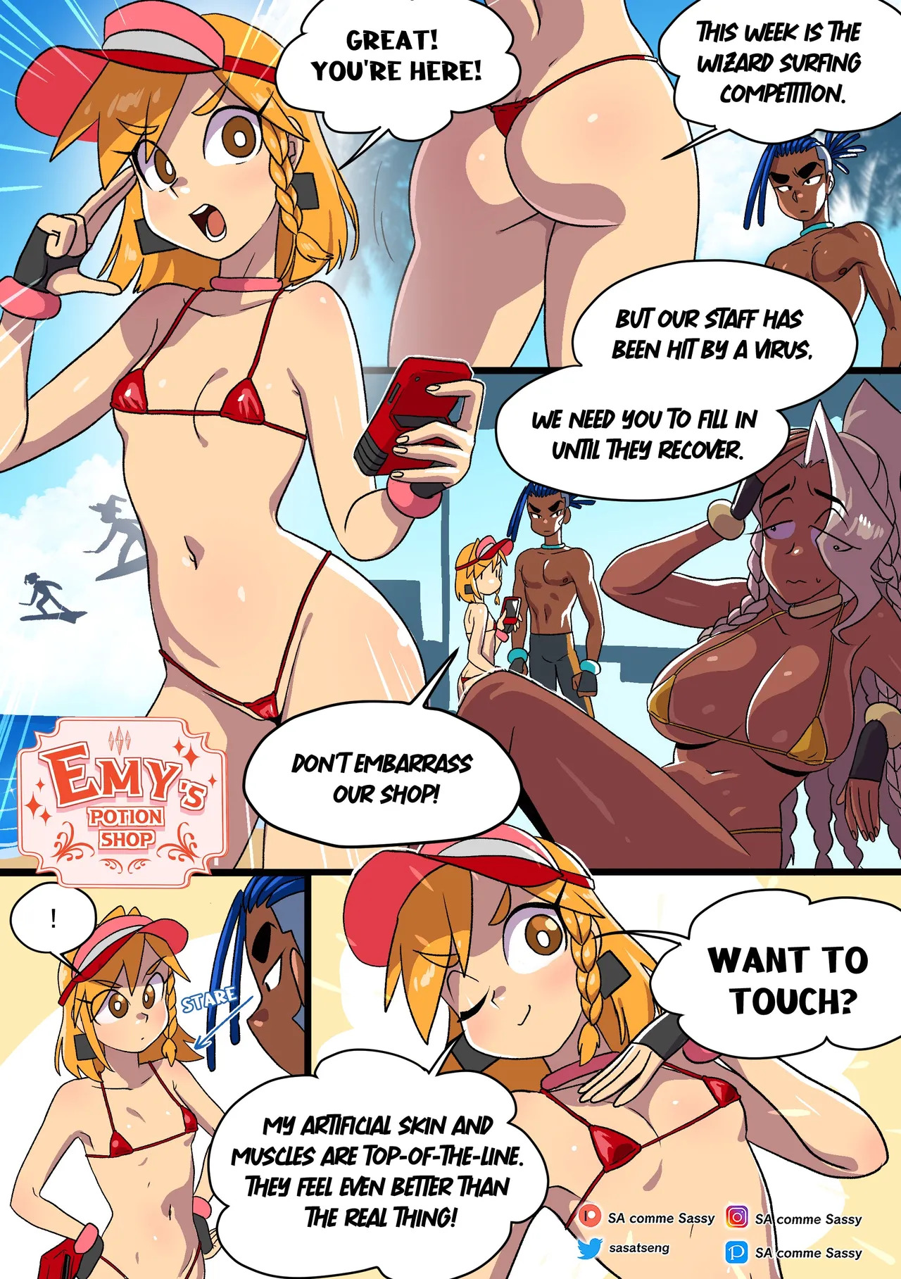 [SACommeSassy] Emy's Potion Shop (Ongoing) - Page 28