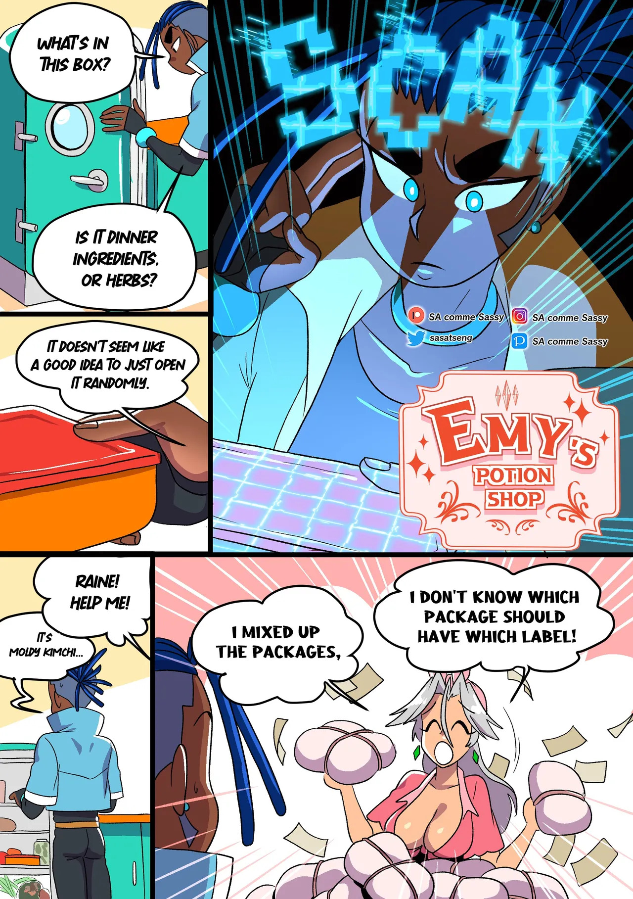 [SACommeSassy] Emy's Potion Shop (Ongoing) - Page 38