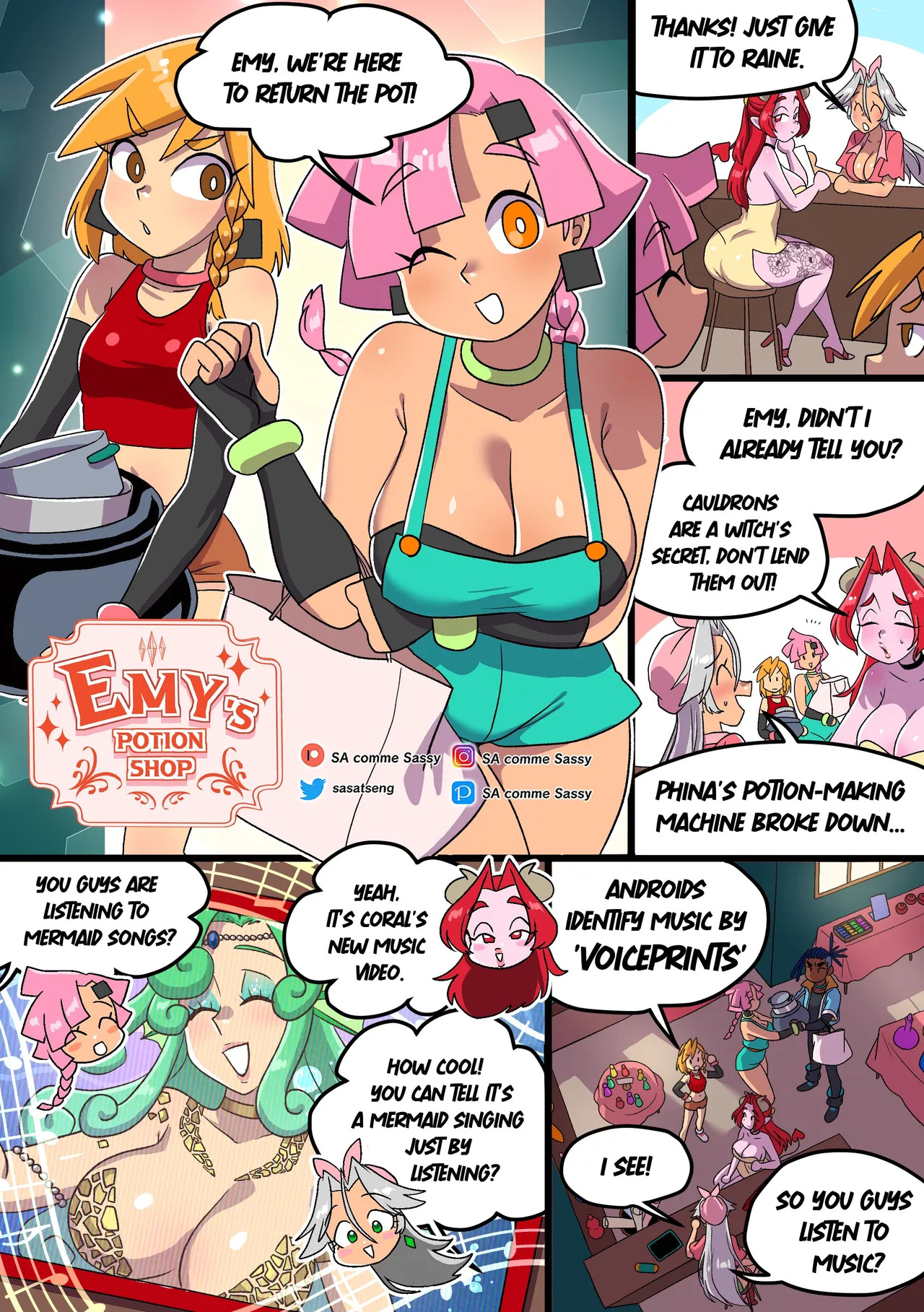 [SACommeSassy] Emy's Potion Shop (Ongoing) - Page 77