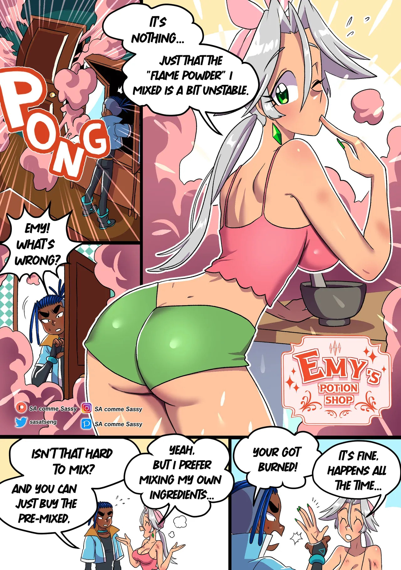 [SACommeSassy] Emy's Potion Shop (Ongoing) - Page 97