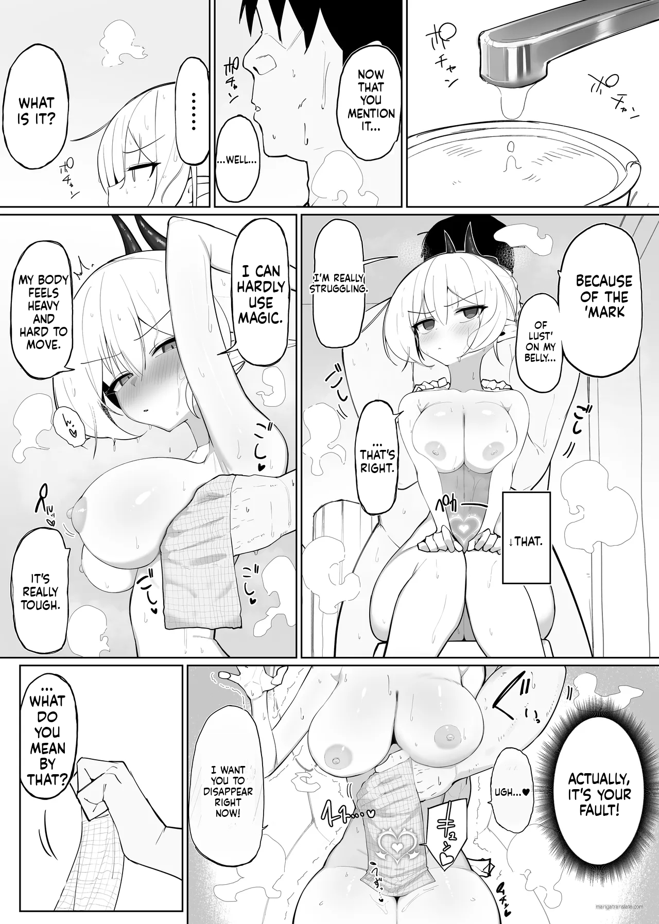 [Osinobu no Yakata (Osinobu)] Atashi no Ejiki ni Narinasai! 2 | Fall Prey To A Succubus! 2 [English] - Page 38