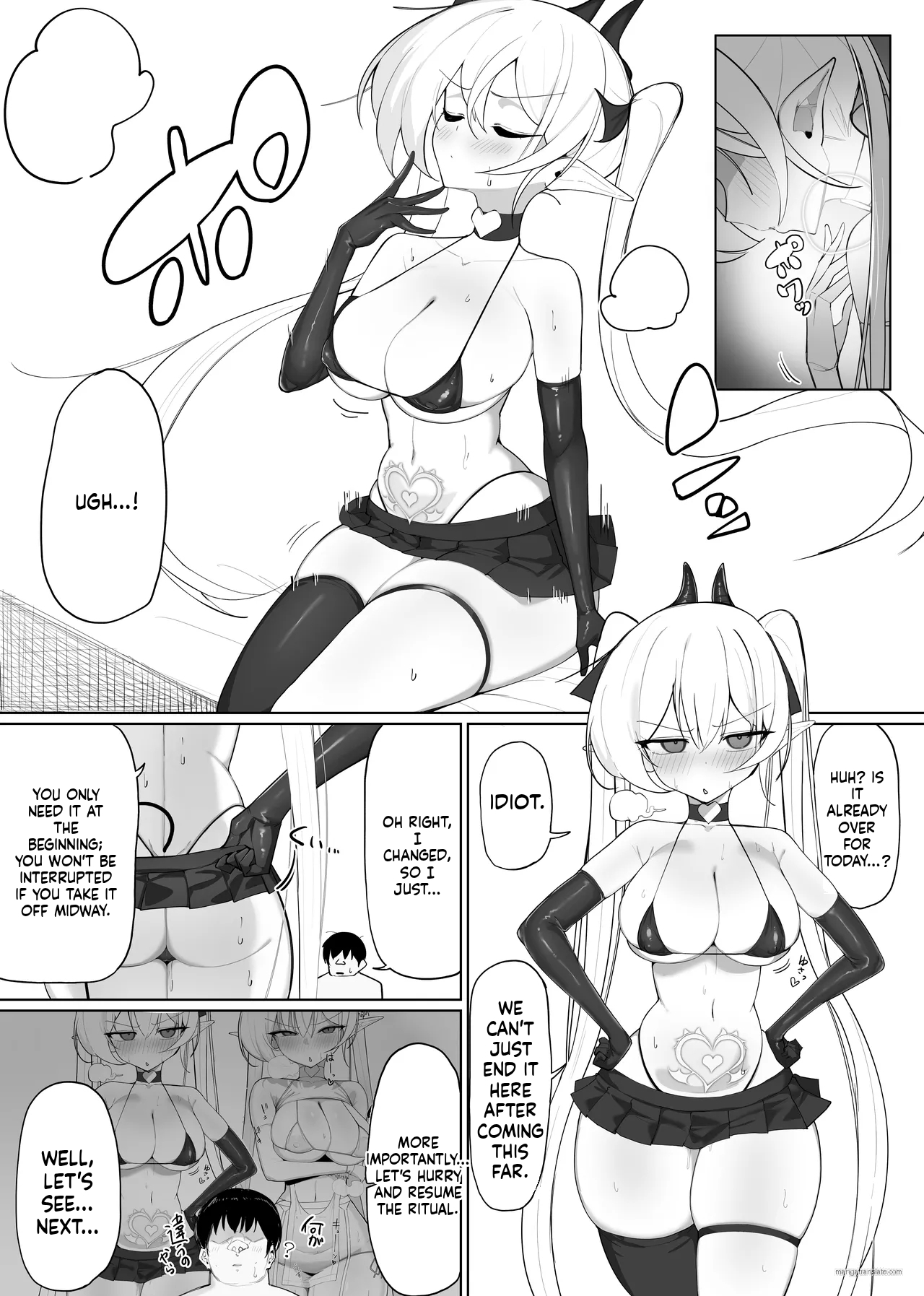 [Osinobu no Yakata (Osinobu)] Atashi no Ejiki ni Narinasai! 2 | Fall Prey To A Succubus! 2 [English] - Page 52