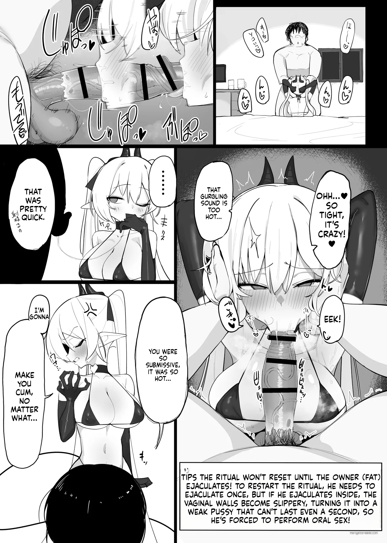 [Osinobu no Yakata (Osinobu)] Atashi no Ejiki ni Narinasai! 2 | Fall Prey To A Succubus! 2 [English] - Page 57