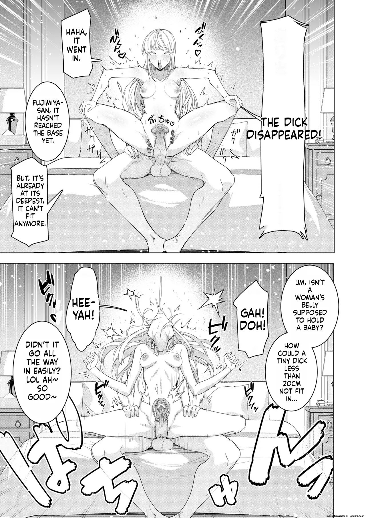 [Hisamaru Hajimeya (Hisamaru Hajime)] Saimin Appli de! ~Chou Cool! Tensai Half Ojou-sama ni Hentai Omanko Geinin to Shite AV Haishin Sasete Mita~ [English] [AI Translated] [Decensored] - Page 18
