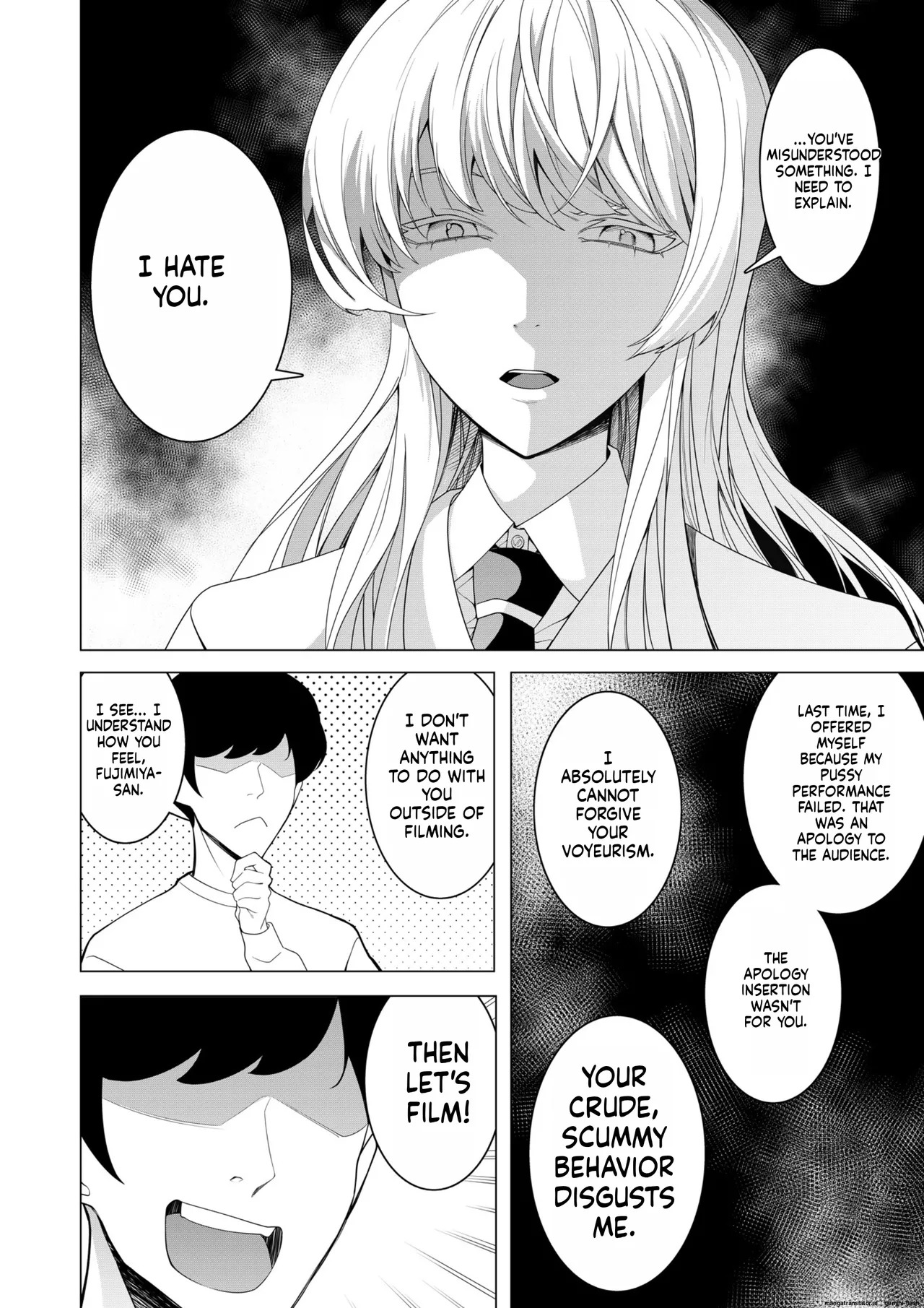 [Hisamaru Hajimeya (Hisamaru Hajime)] Saimin Appli de! ~Chou Cool! Tensai Half Ojou-sama ni Hentai Omanko Geinin to Shite AV Haishin Sasete Mita~ [English] [AI Translated] [Decensored] - Page 25